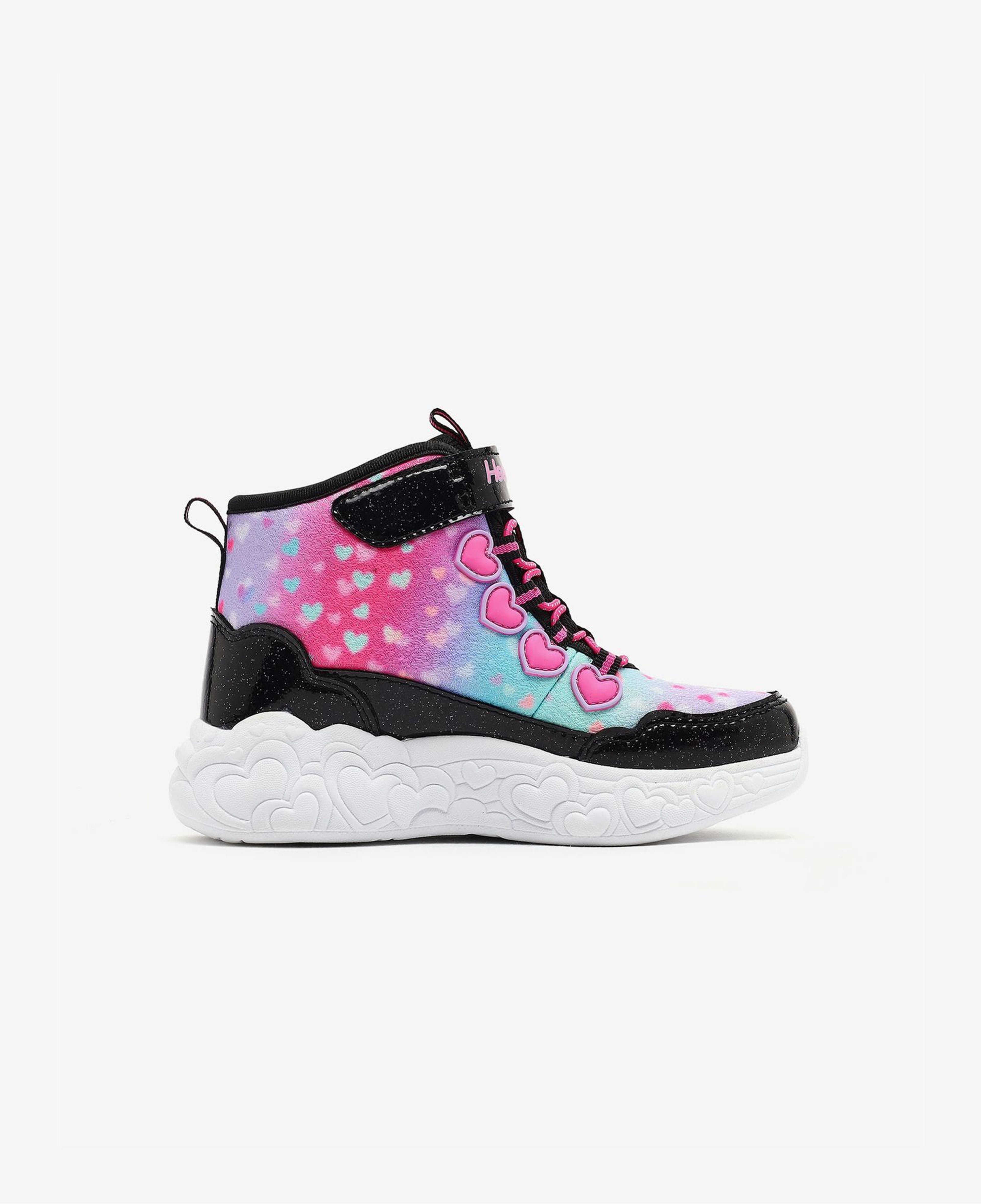 Skechers Eternal Heart Lights Çocuk Siyah Spor Ayakkabı