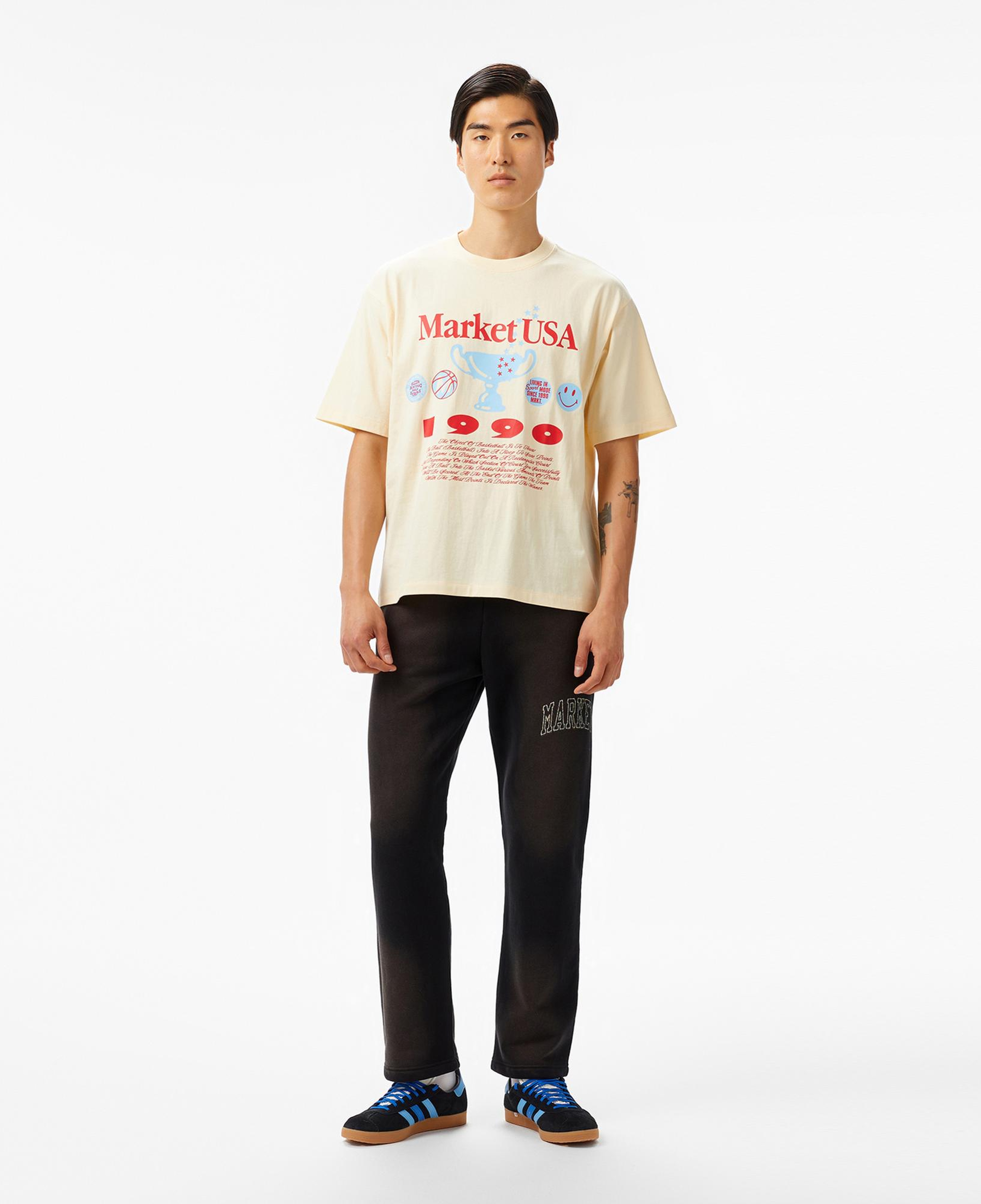 The Market USA 1990 Unisex Krem T-Shirt