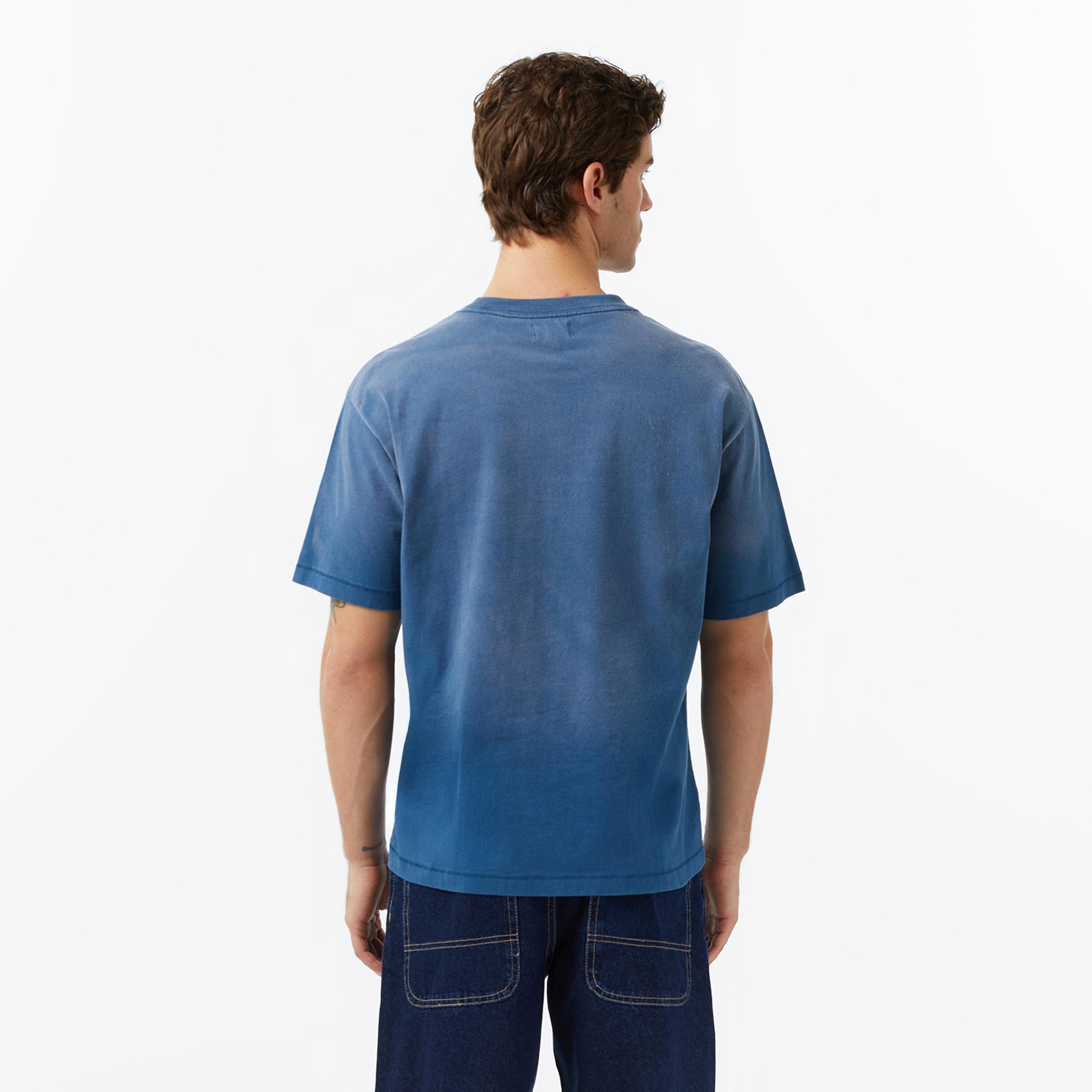 The Market 'Runner Up Basketball' Erkek Mavi T-Shirt