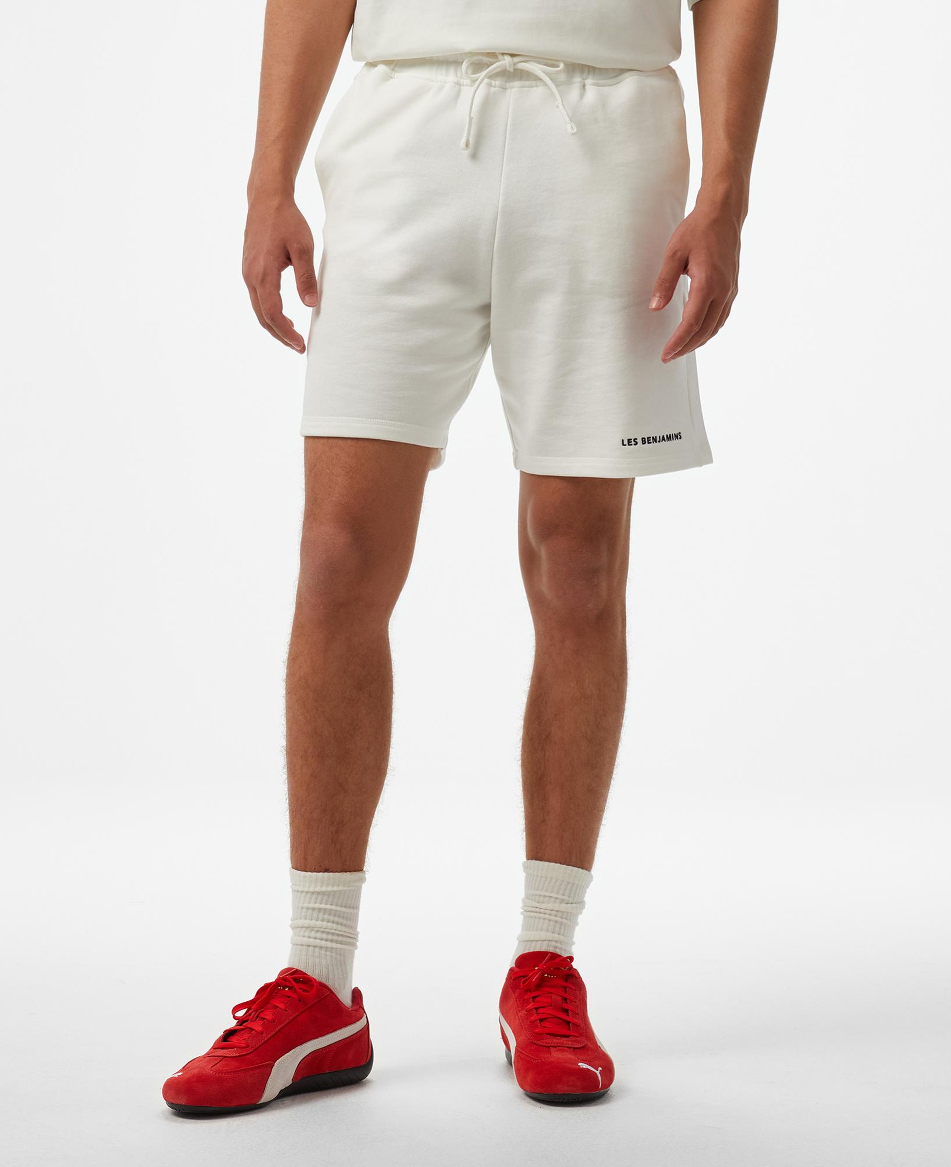Les Benjamins Essentials Erkek Beyaz Şort