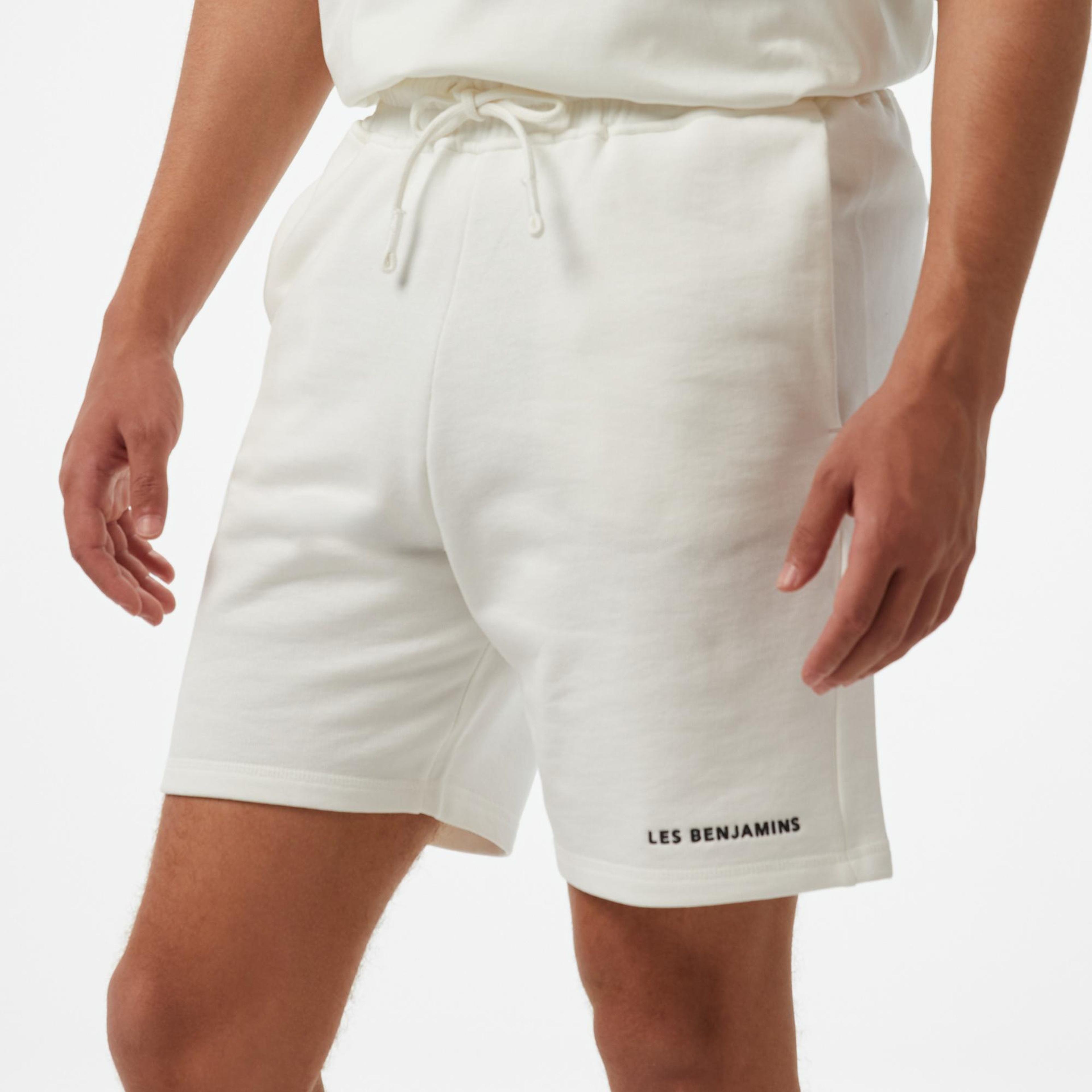 Les Benjamins Essentials Erkek Beyaz Şort
