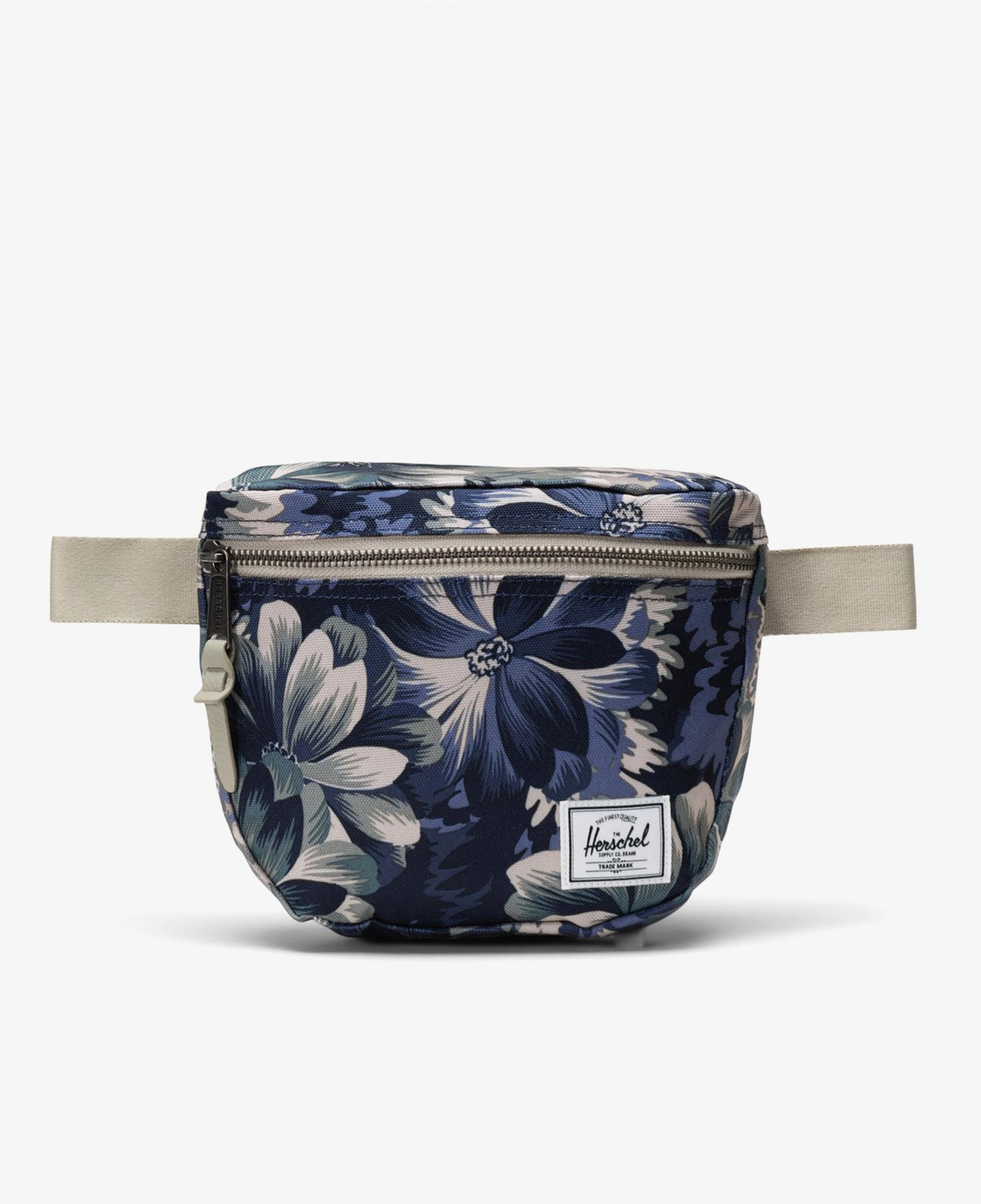 Herschel Floral Tapestry Settlement Unisex Mavi Bel Çantası