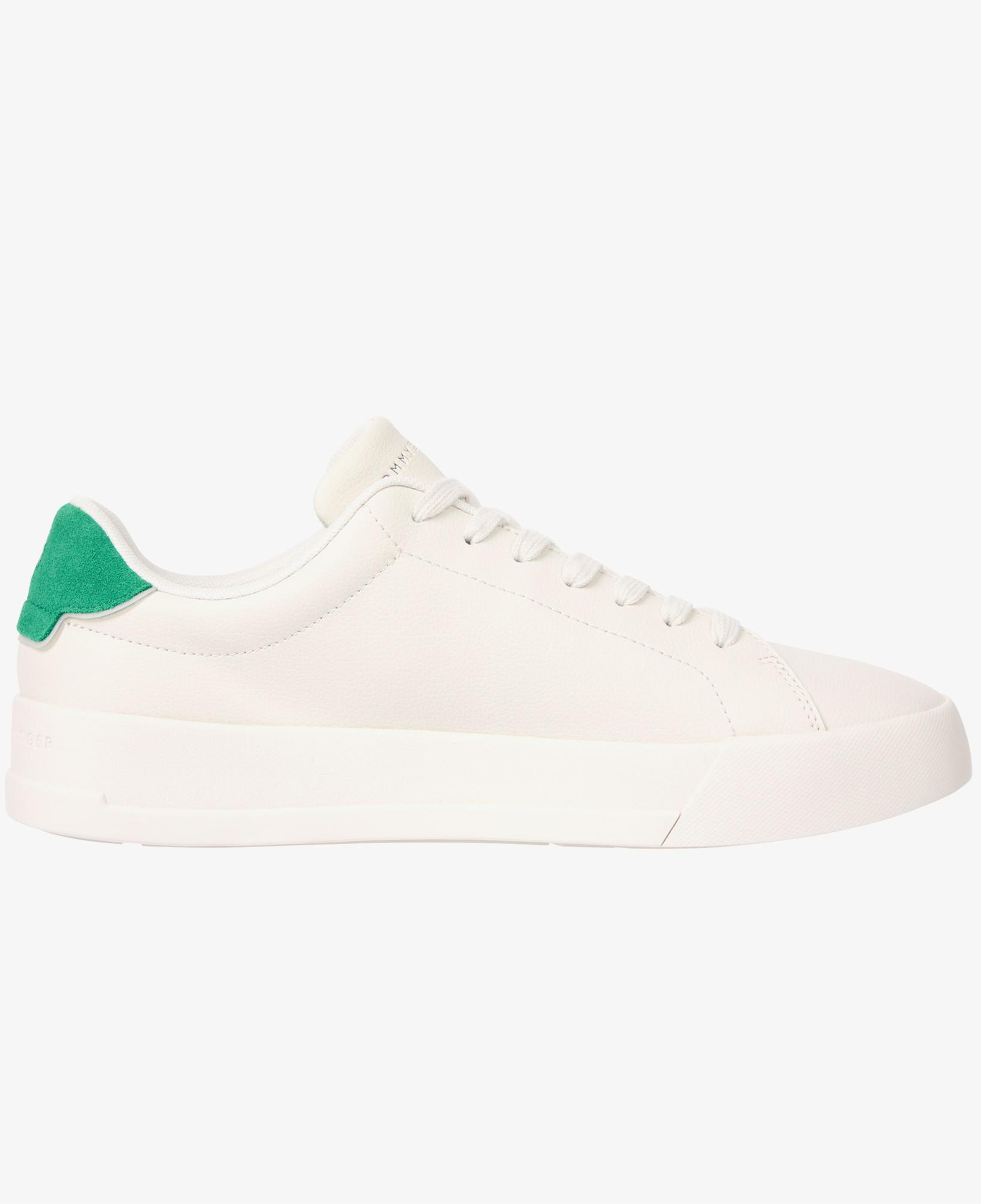 Tommy Hilfiger Court Leather Detail Essential Erkek Bej Spor Ayakkabı