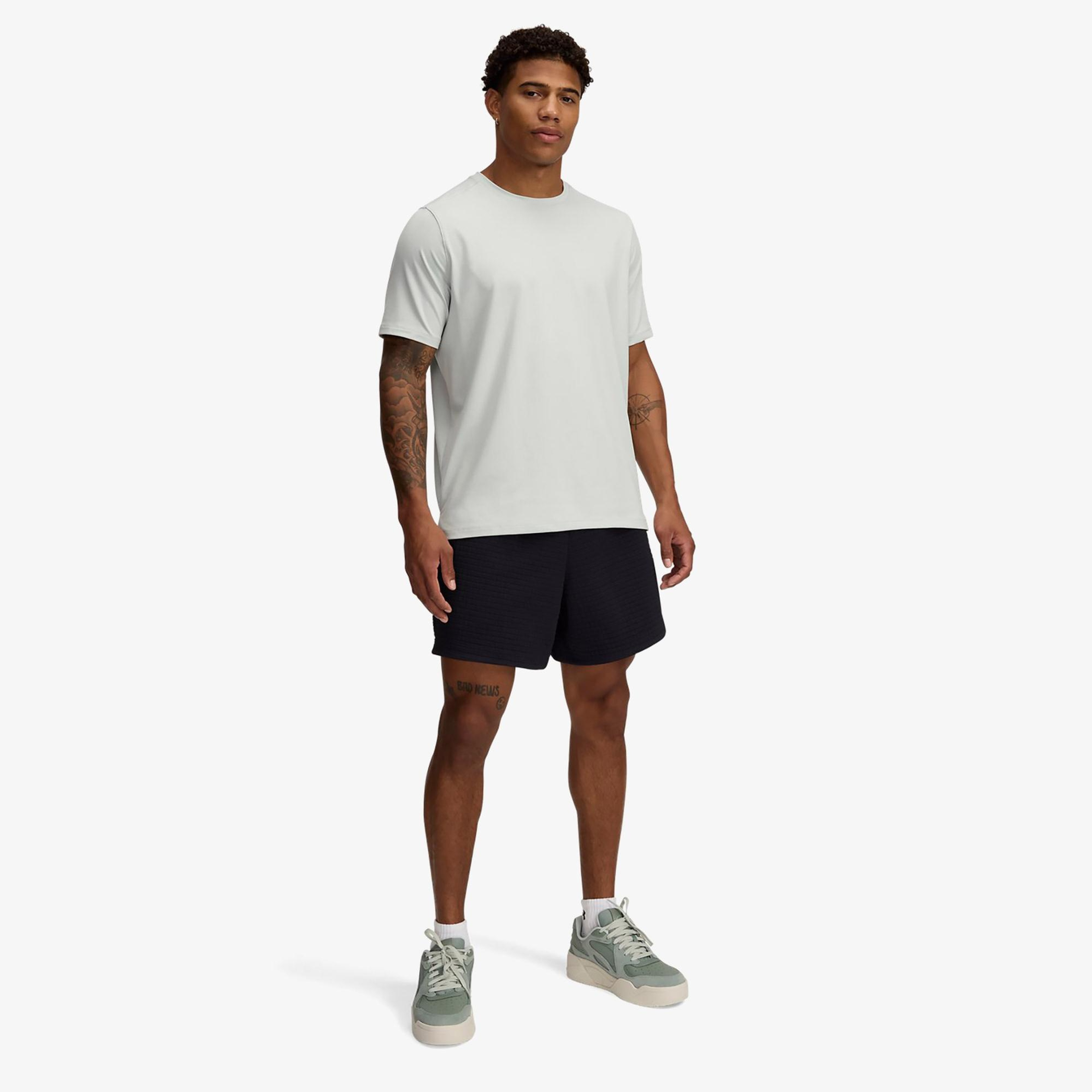 Under Armour Fleece Grid Erkek Siyah Şort