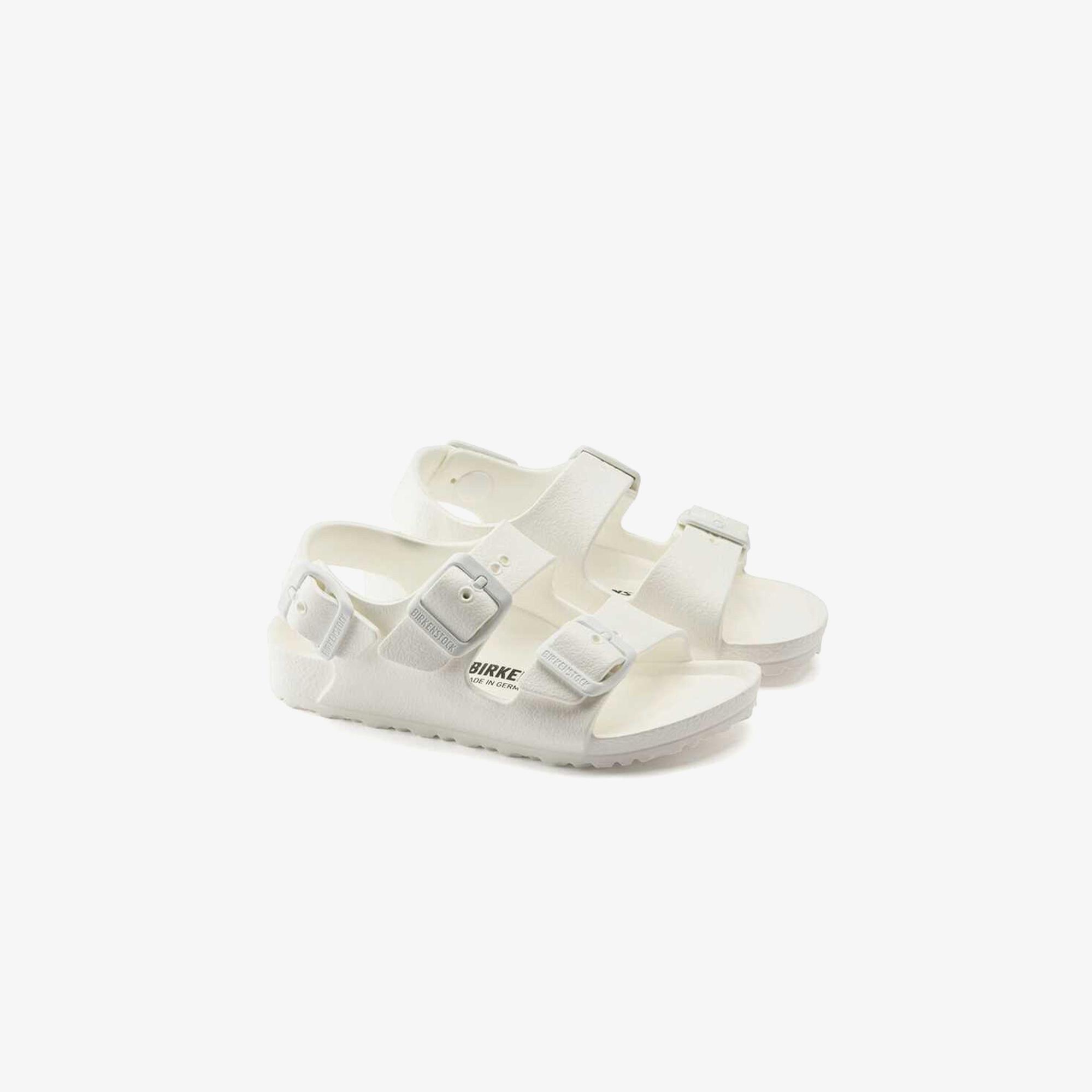 Birkenstock Milano Eva Bebek Beyaz Sandalet