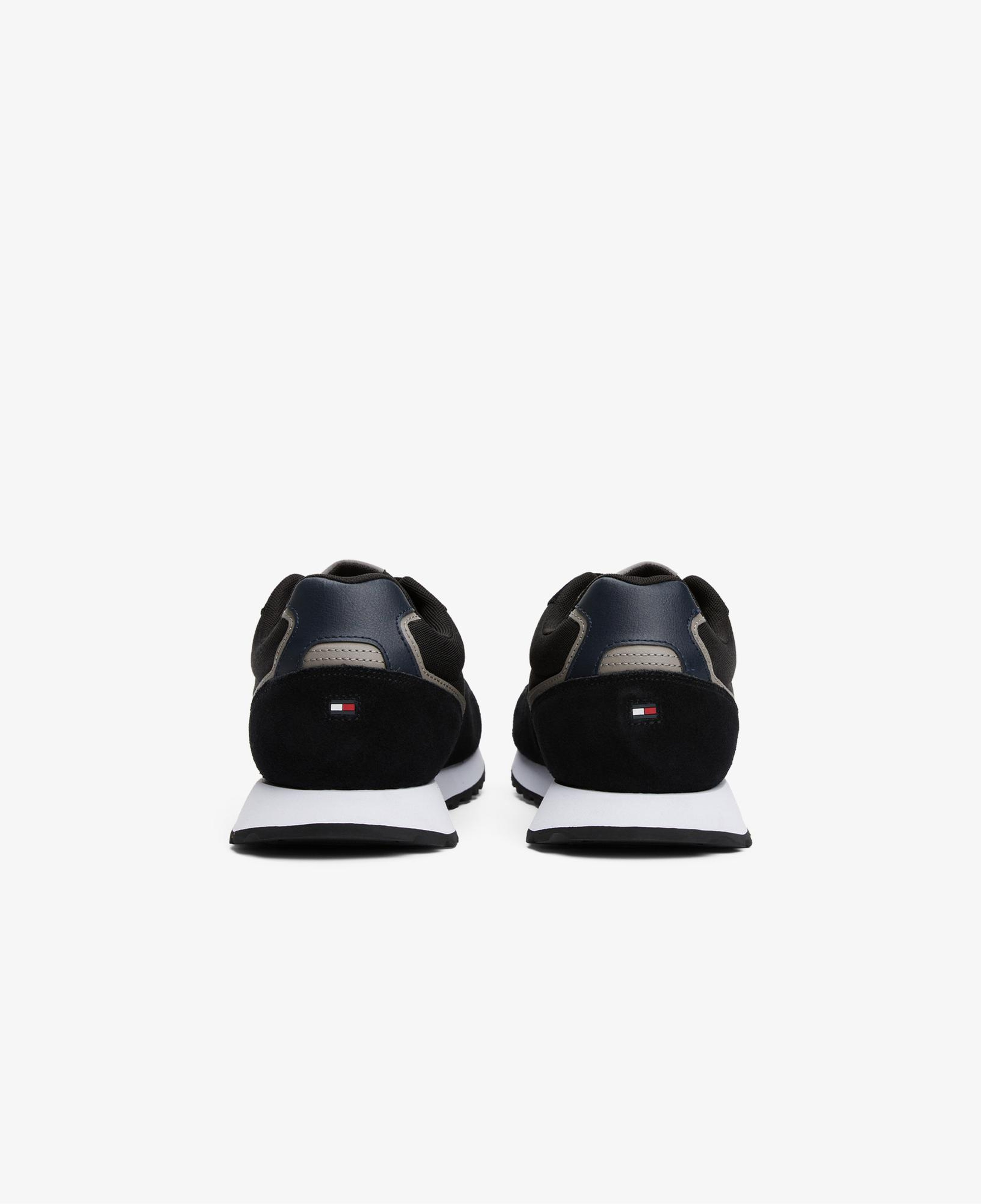Tommy Hilfiger Suede Erkek Siyah Spor Ayakkabı