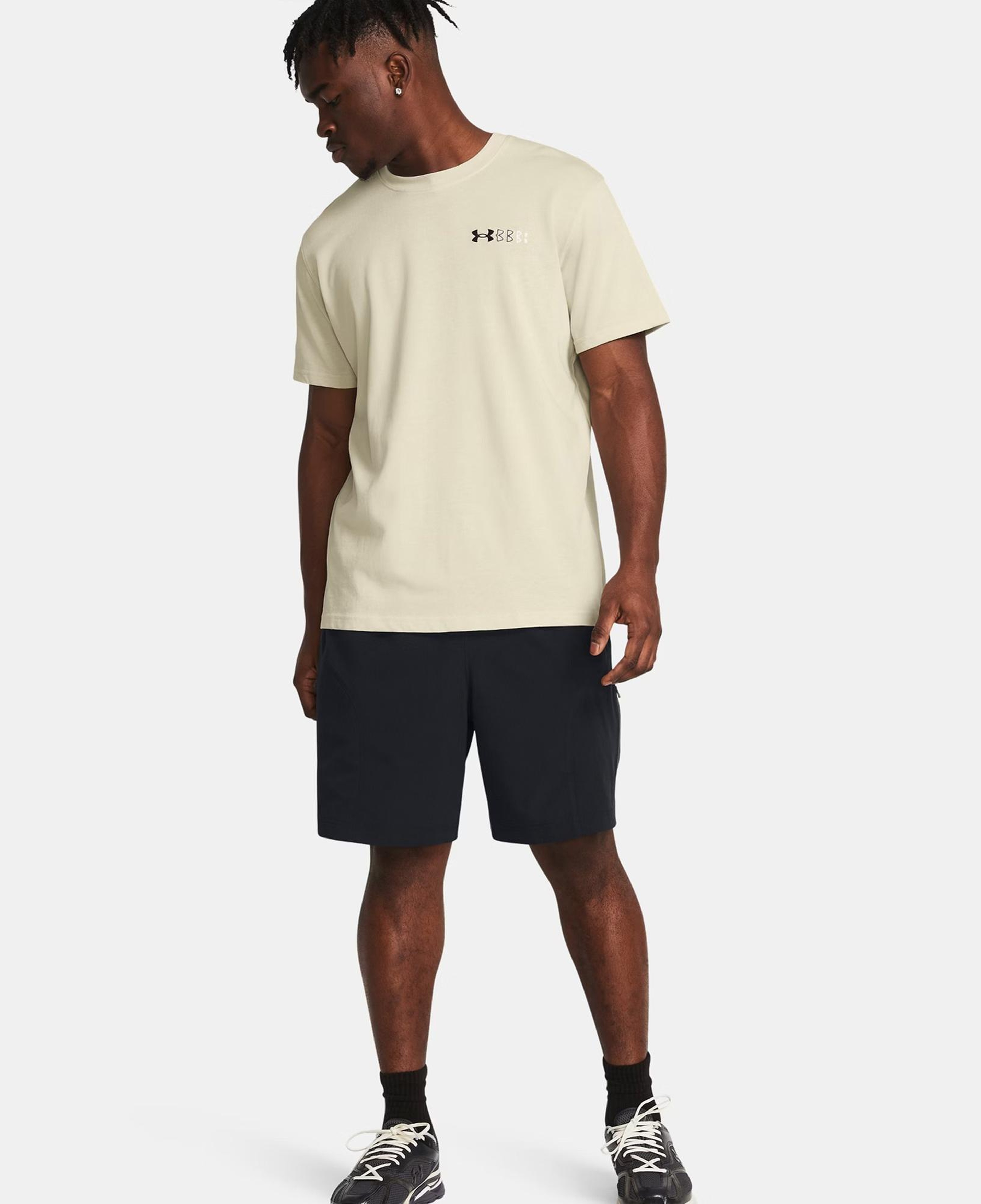 Under Armour Unstoppable Vented Erkek Siyah Şort