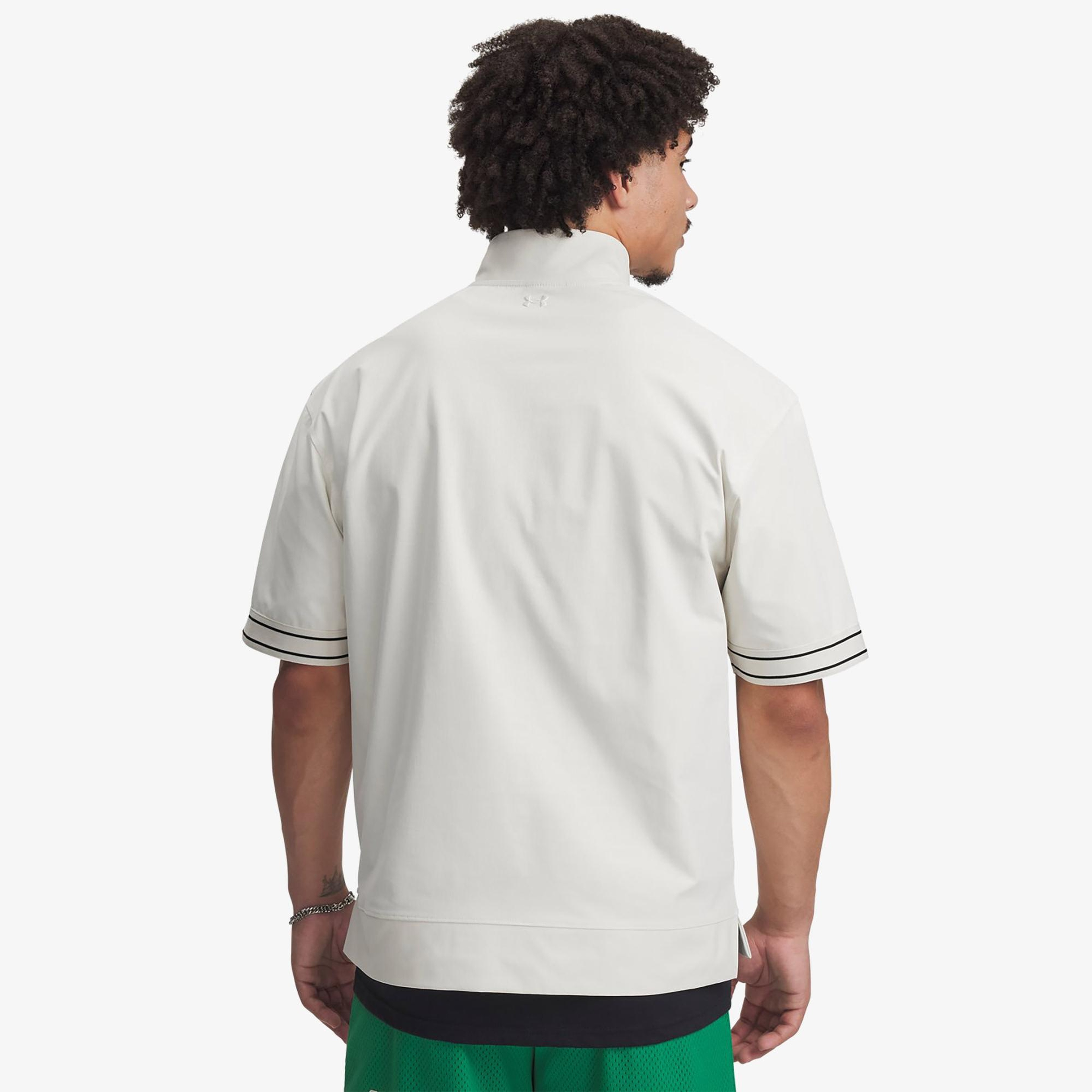 Under Armour Erkek Courtside Beyaz T-Shirt