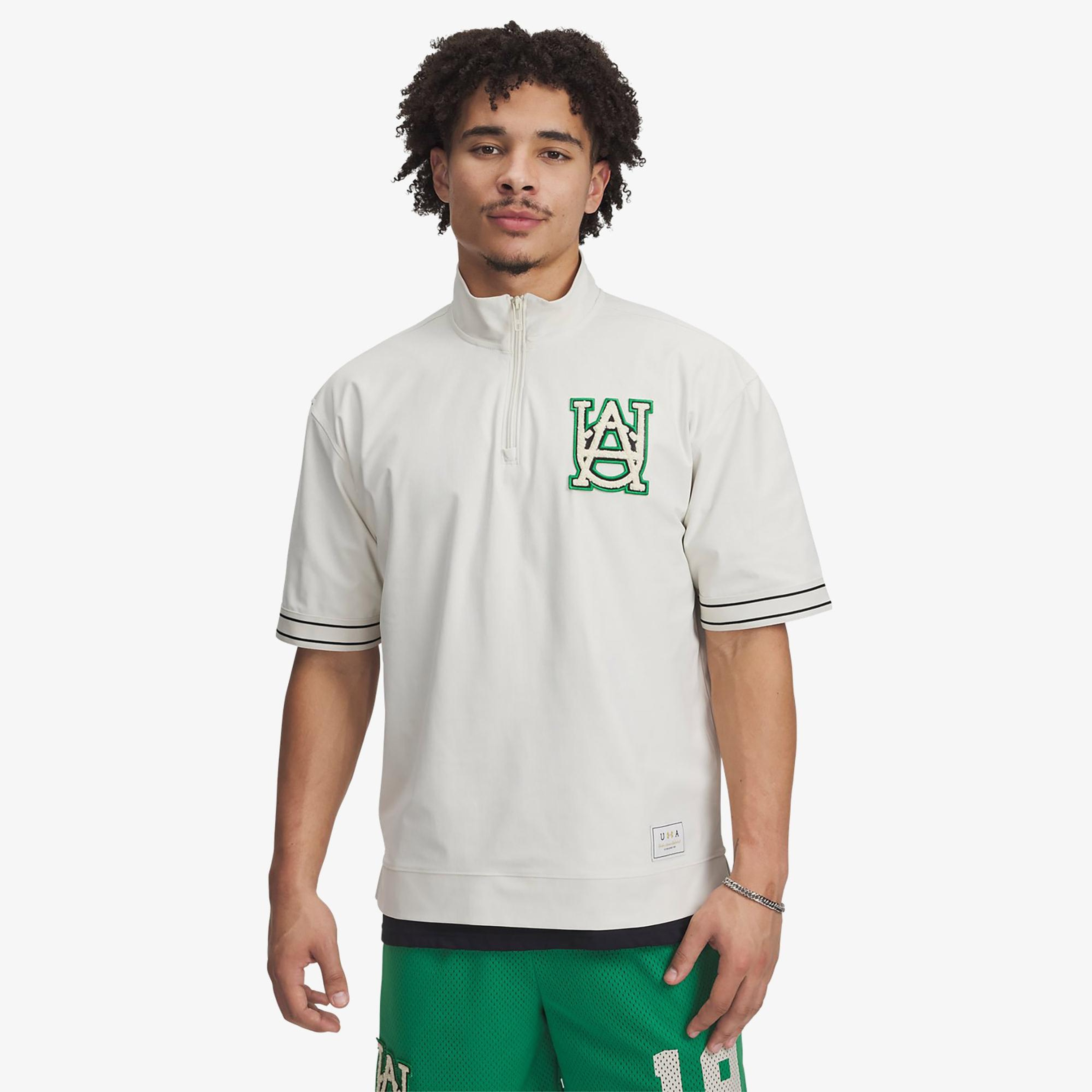 Under Armour Erkek Courtside Beyaz T-Shirt