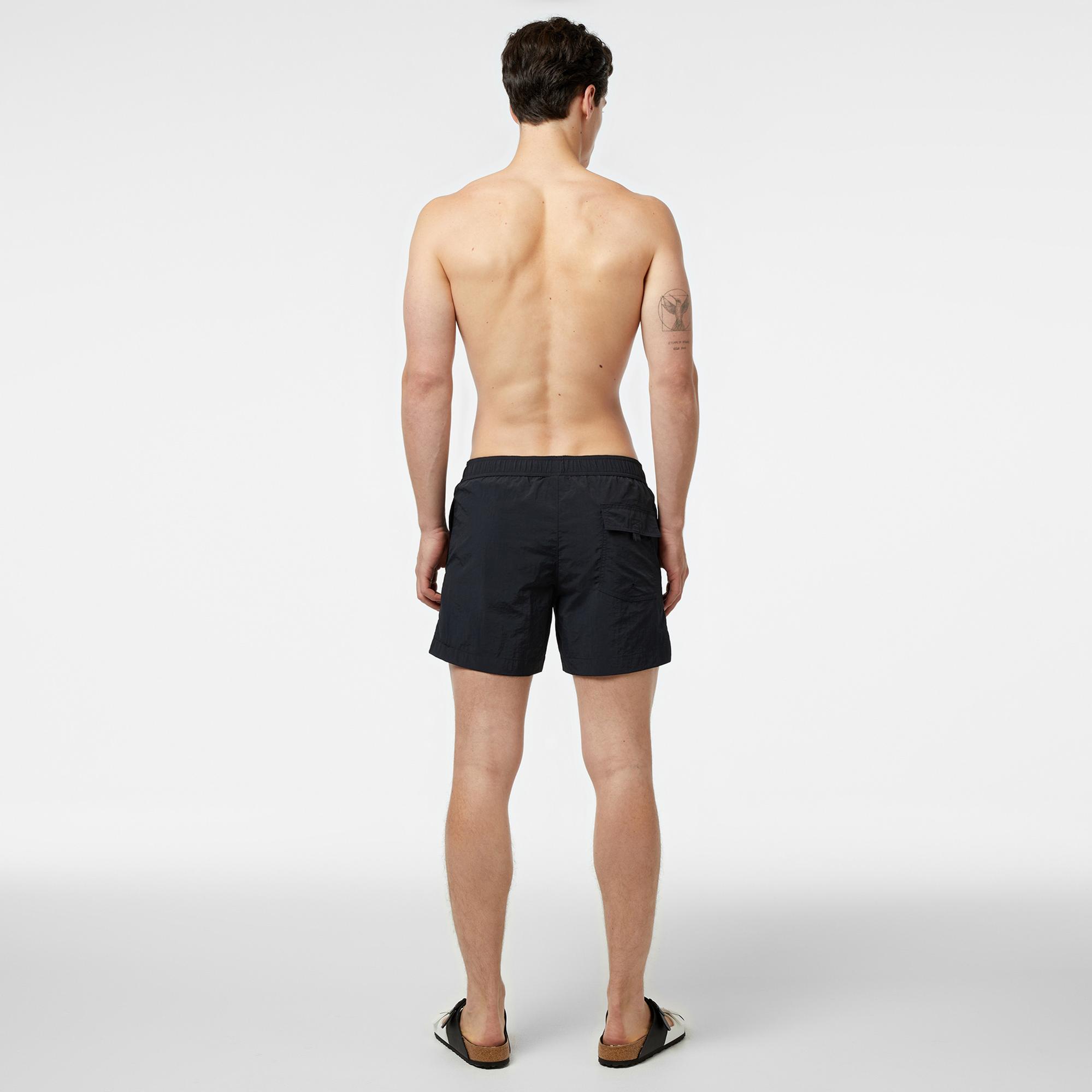 Champion Classic Erkek Siyah Deniz Şortu