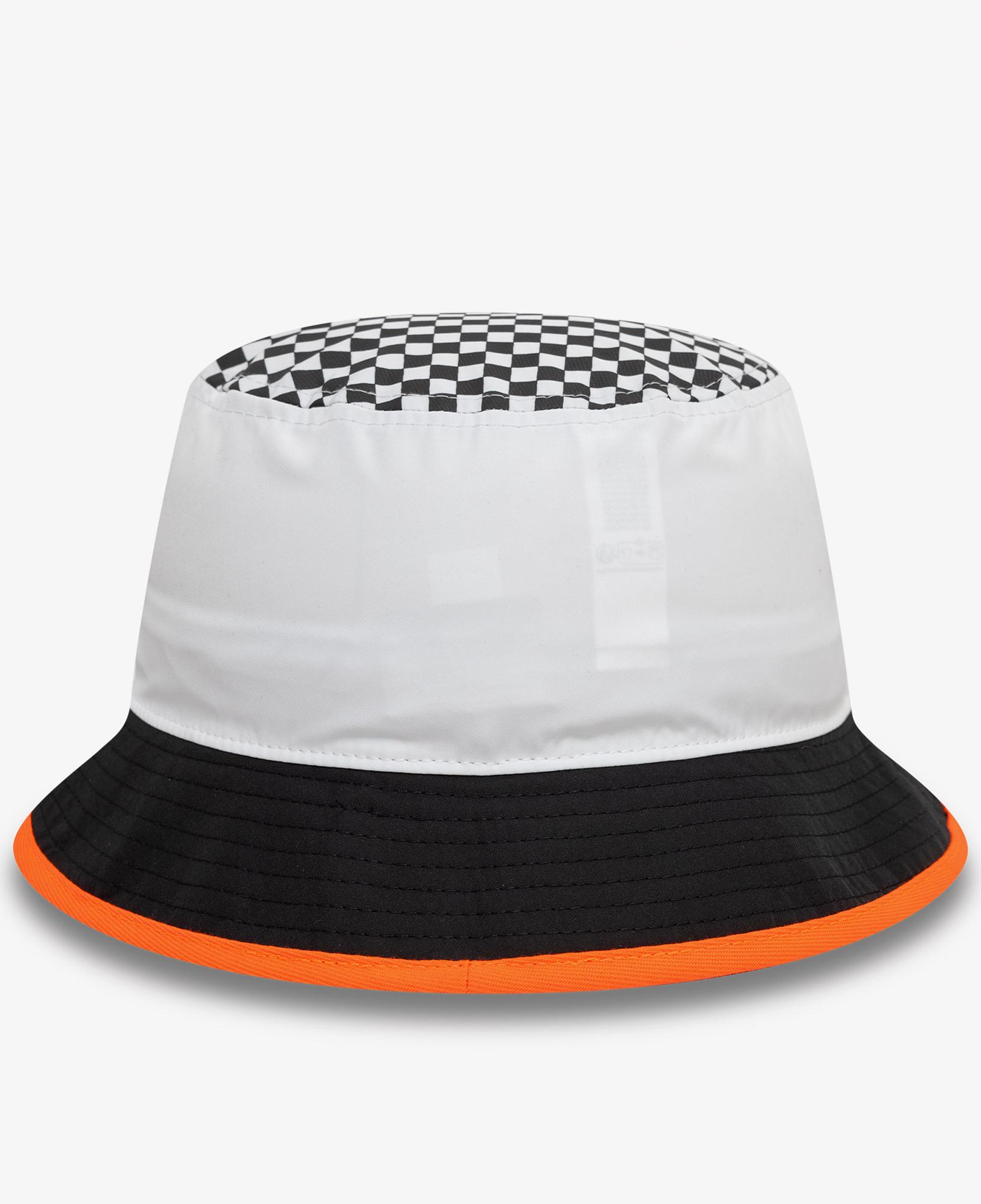 New Era McLaren Racing Checkered Tapered Erkek Beyaz Şapka