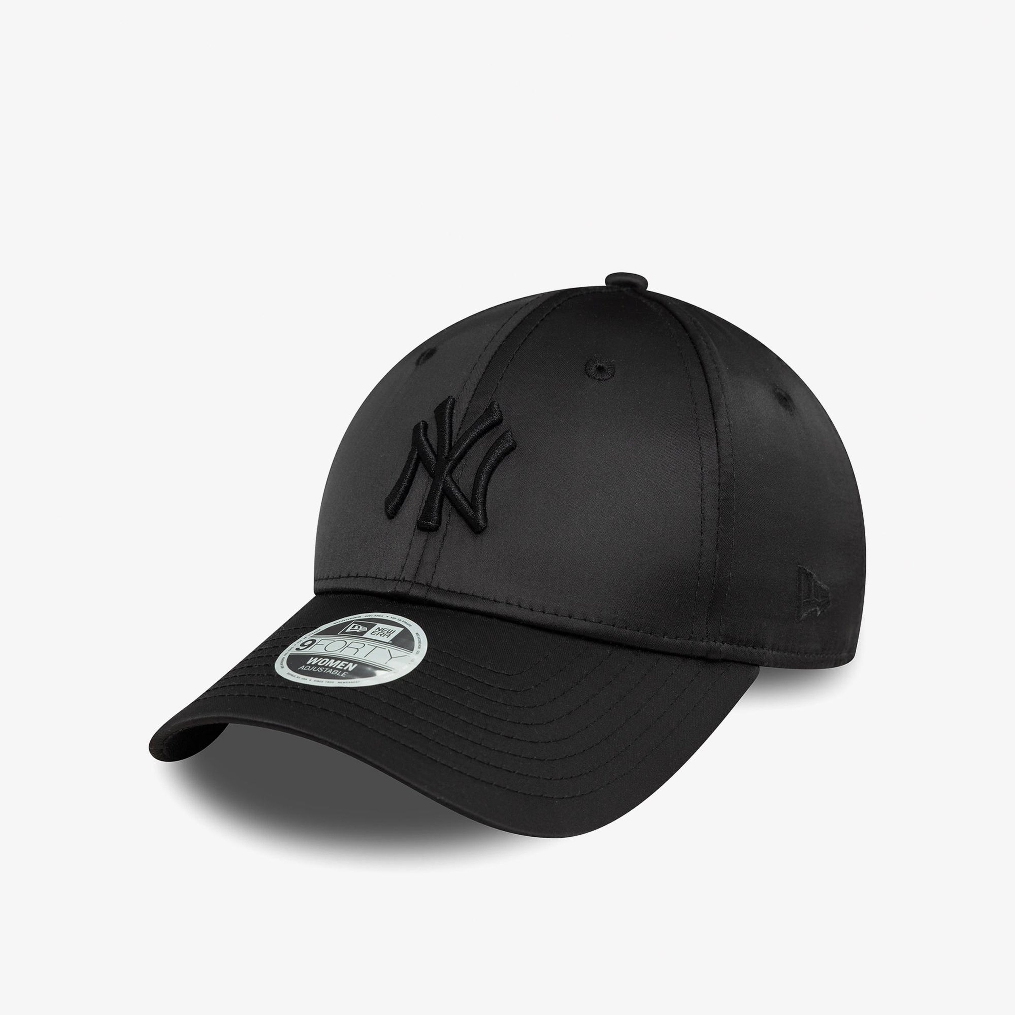 New Era New York Yankees Satin 9Forty Kadın Siyah Şapka
