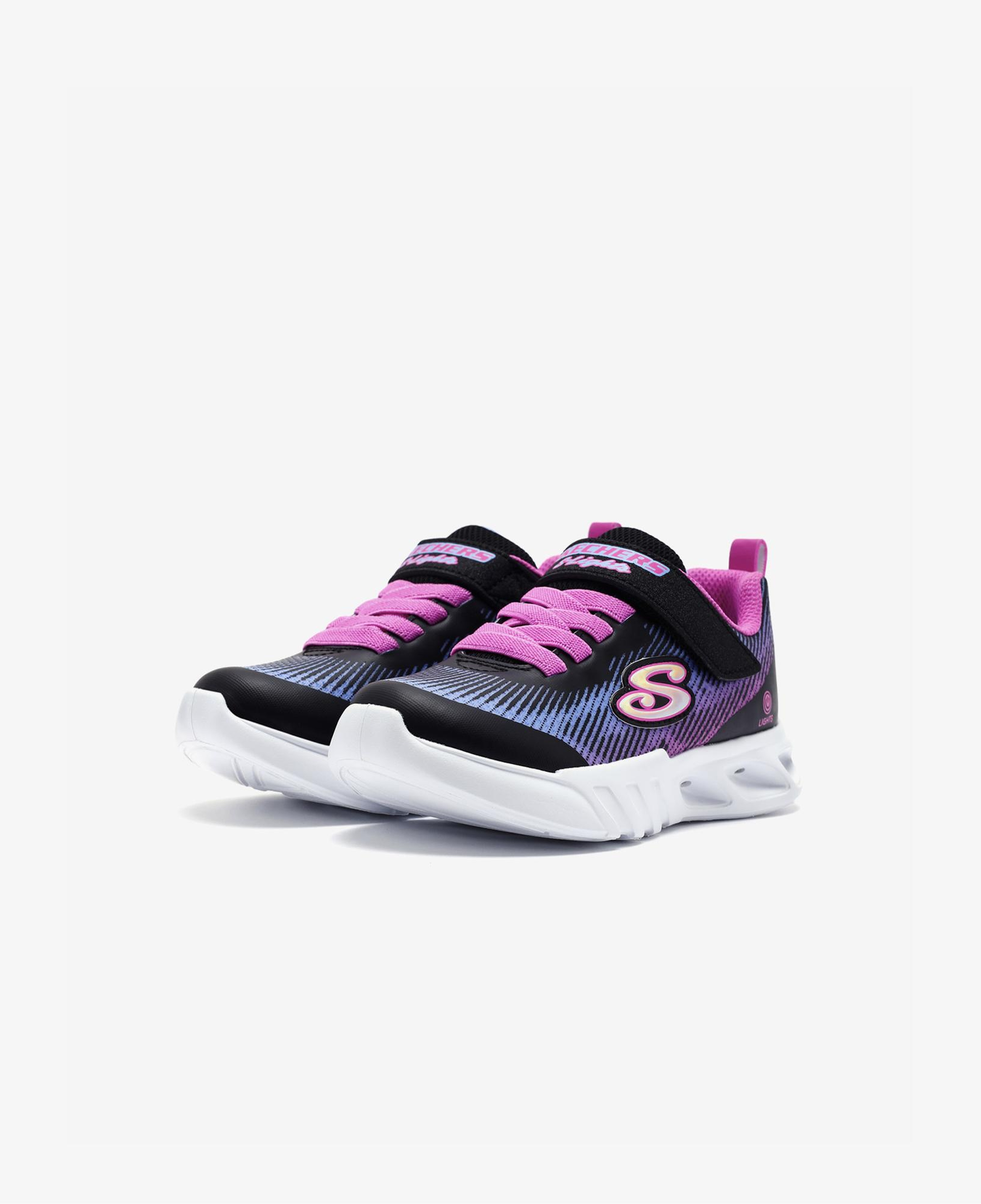 Skechers Flicker Flash Light Takeover Çocuk Siyah Işıklı Spor Ayakkabı