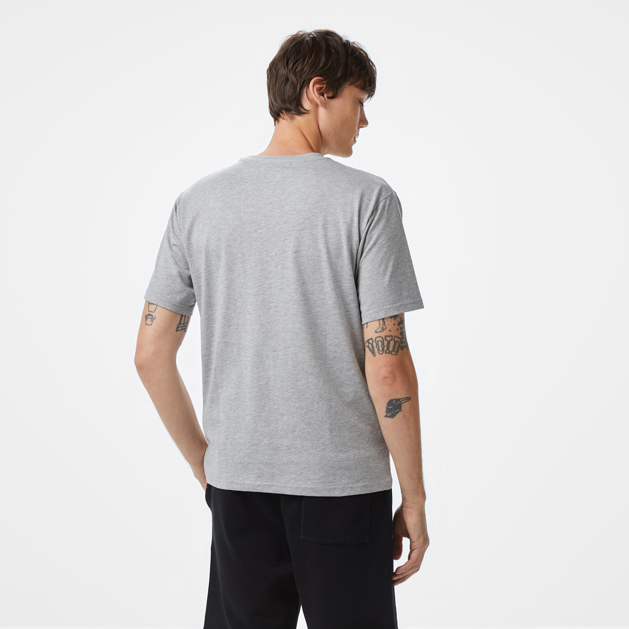 Les Benjamins Essentials Erkek Gri T-Shirt