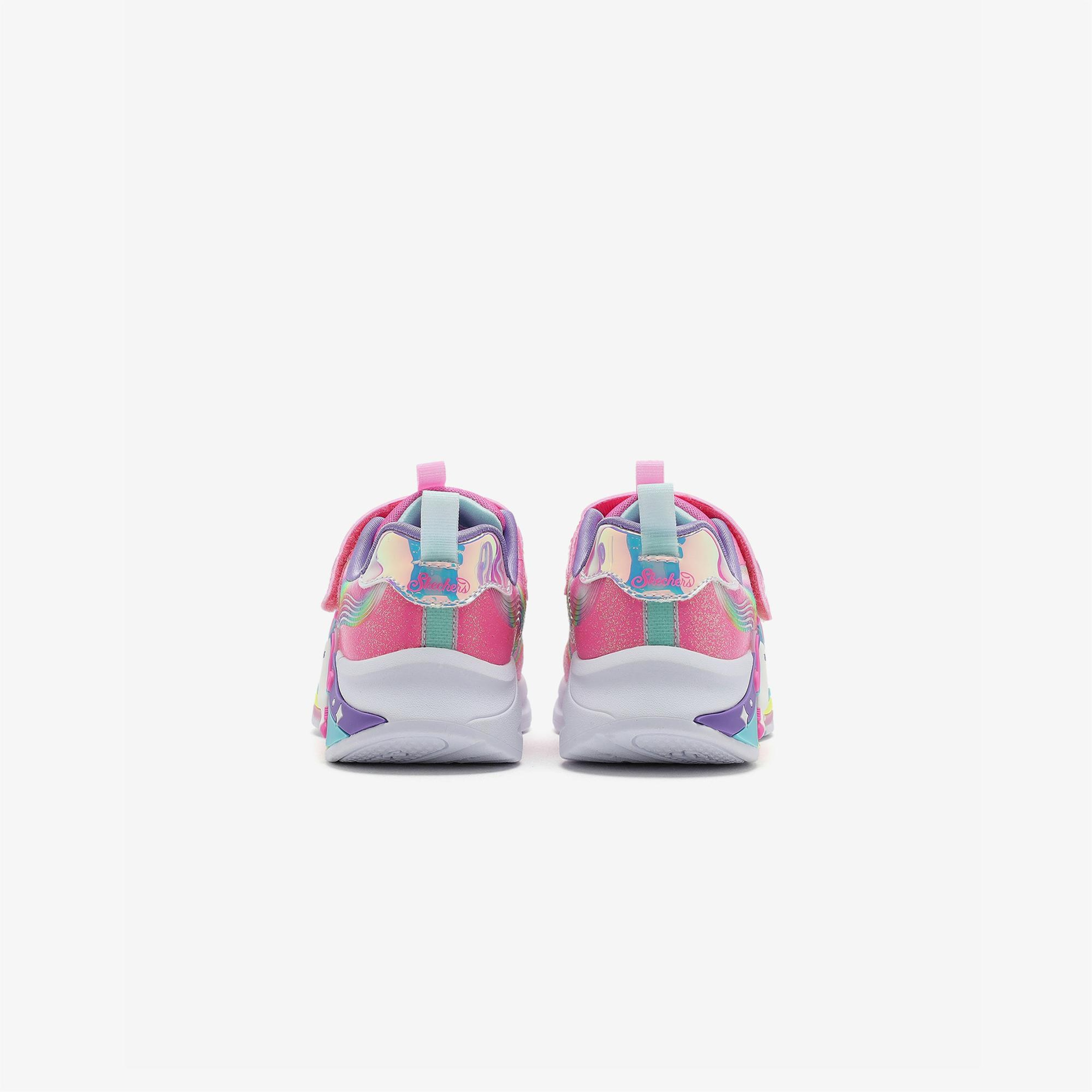 Skechers Unicorn Chaser Çocuk Işıklı Pembe Spor Ayakkabı