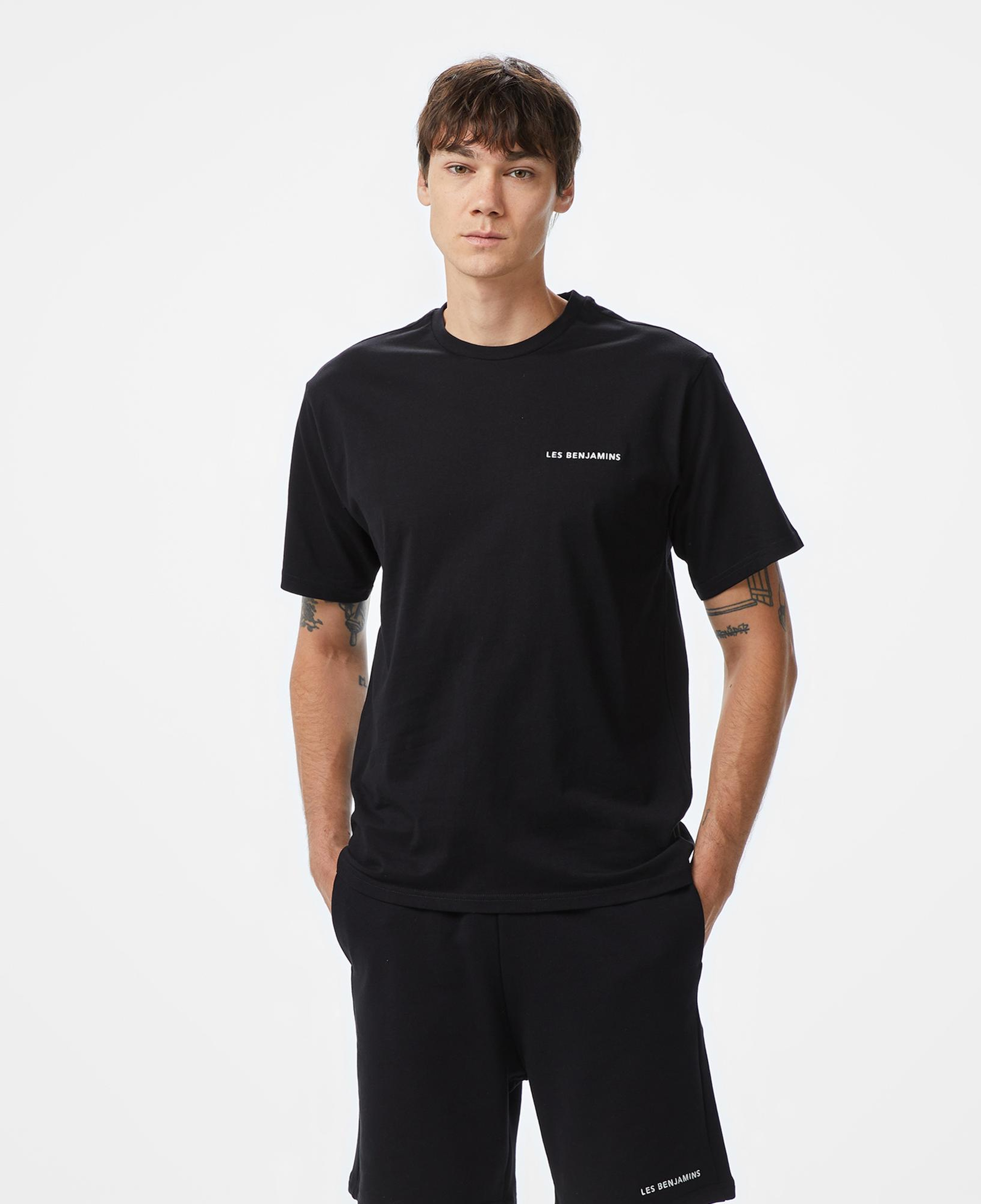Les Benjamins Essentials Erkek Siyah T-Shirt