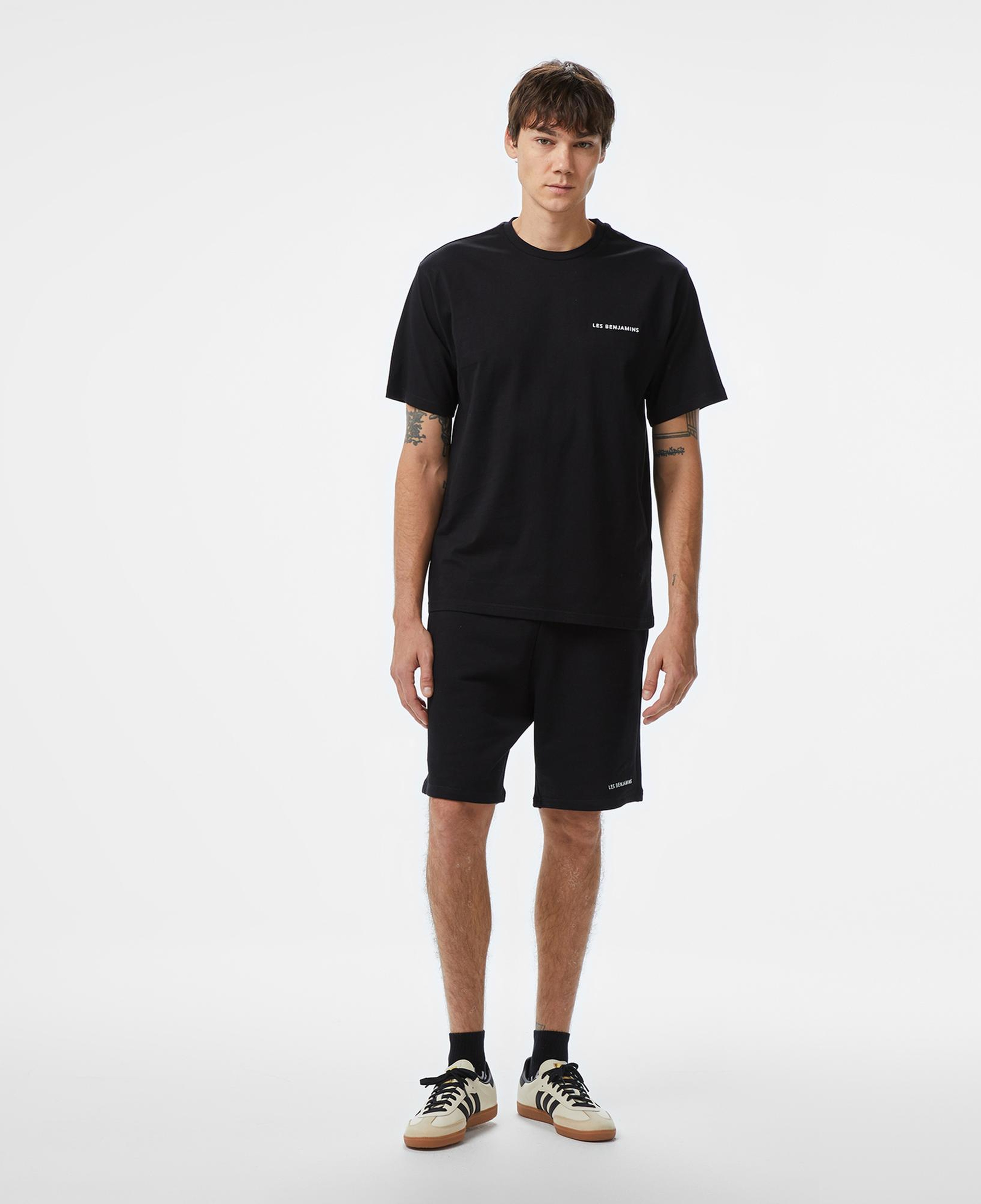 Les Benjamins Essentials Erkek Siyah T-Shirt