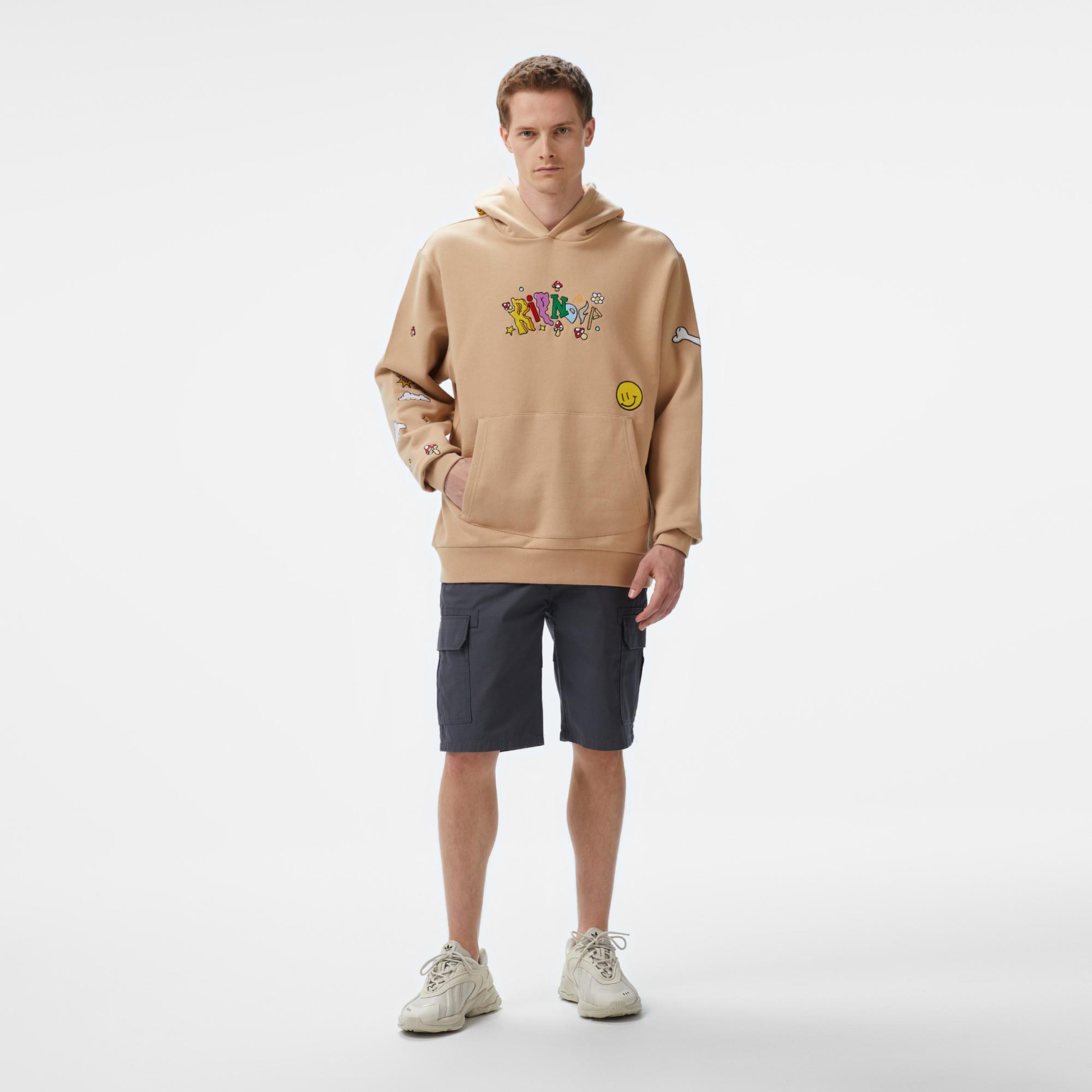 Ripndip Broken Down Erkek Kahverengi Hoodie
