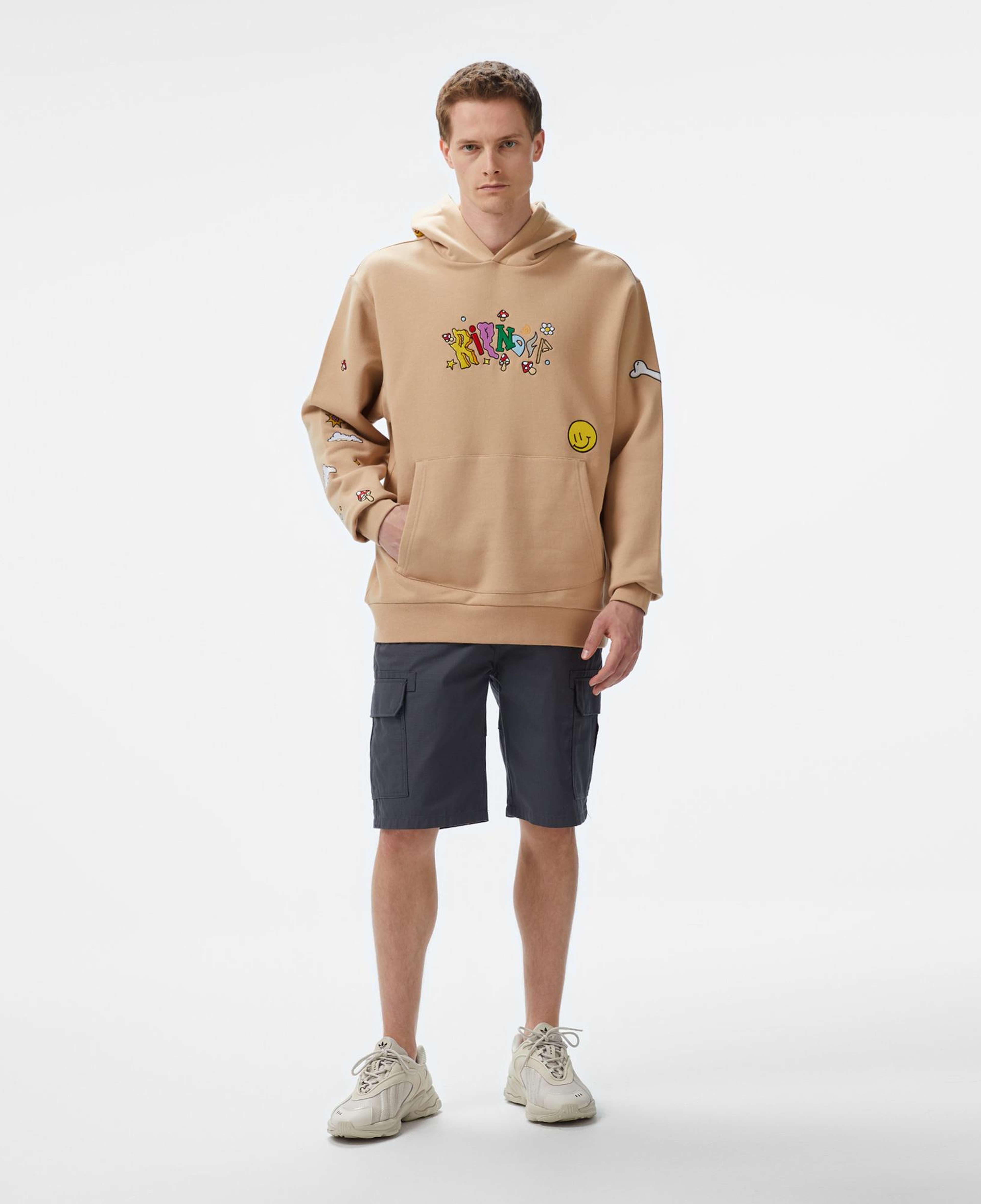 Ripndip Broken Down Erkek Kahverengi Hoodie