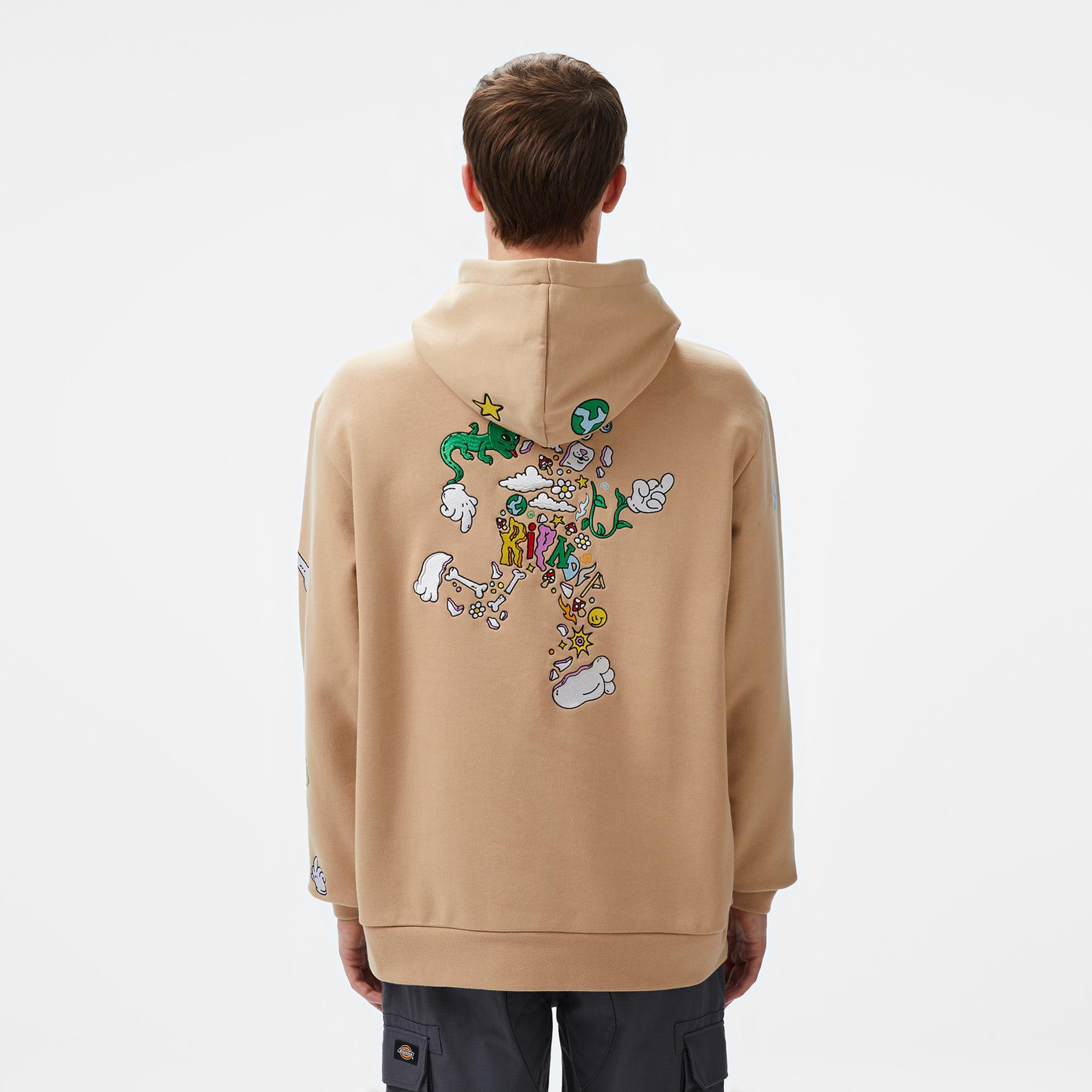 Ripndip Broken Down Erkek Kahverengi Hoodie