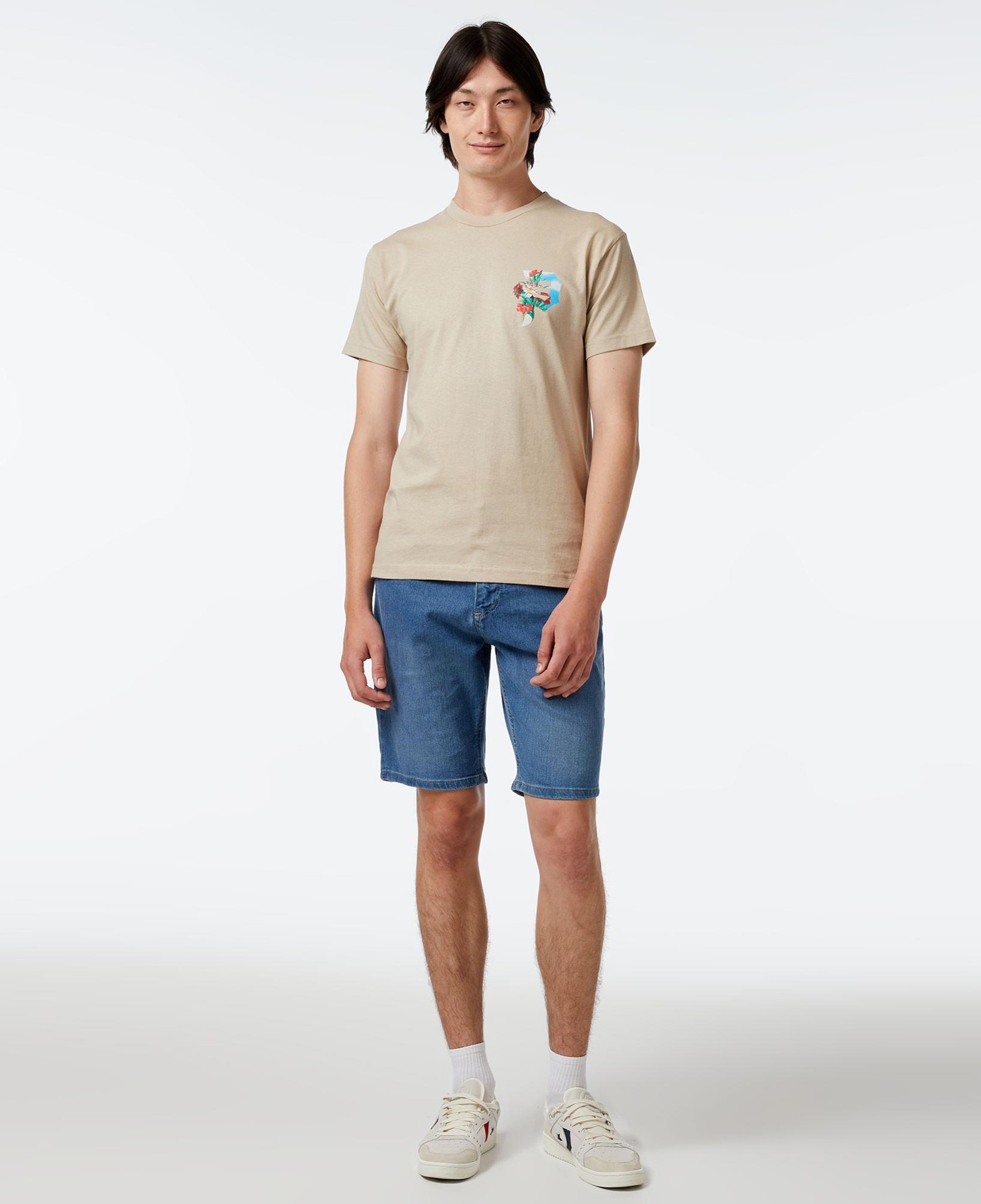 Primitive Obscura Erkek Krem T-Shirt