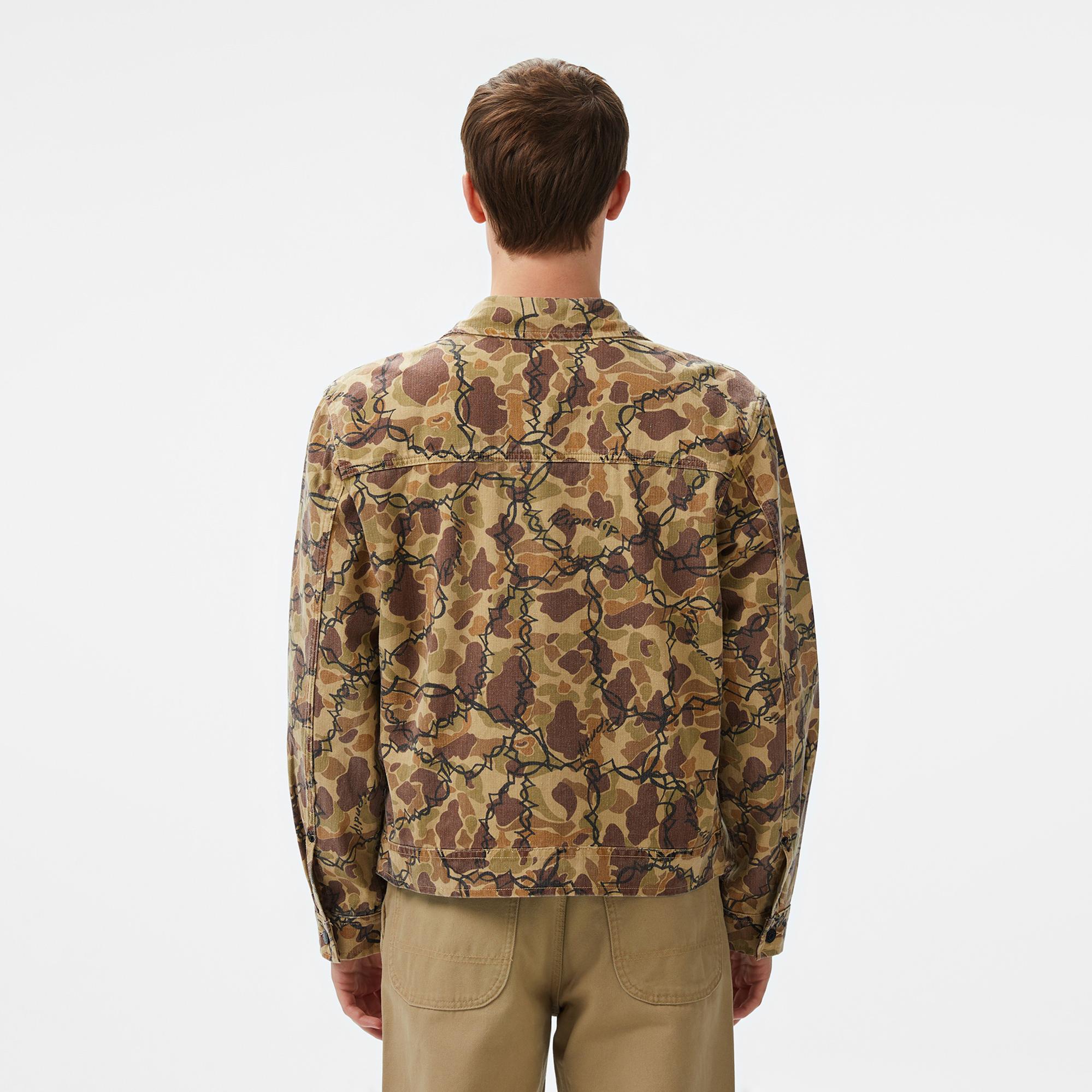 Ripndip Wired Button Up Erkek Kahverengi Ceket