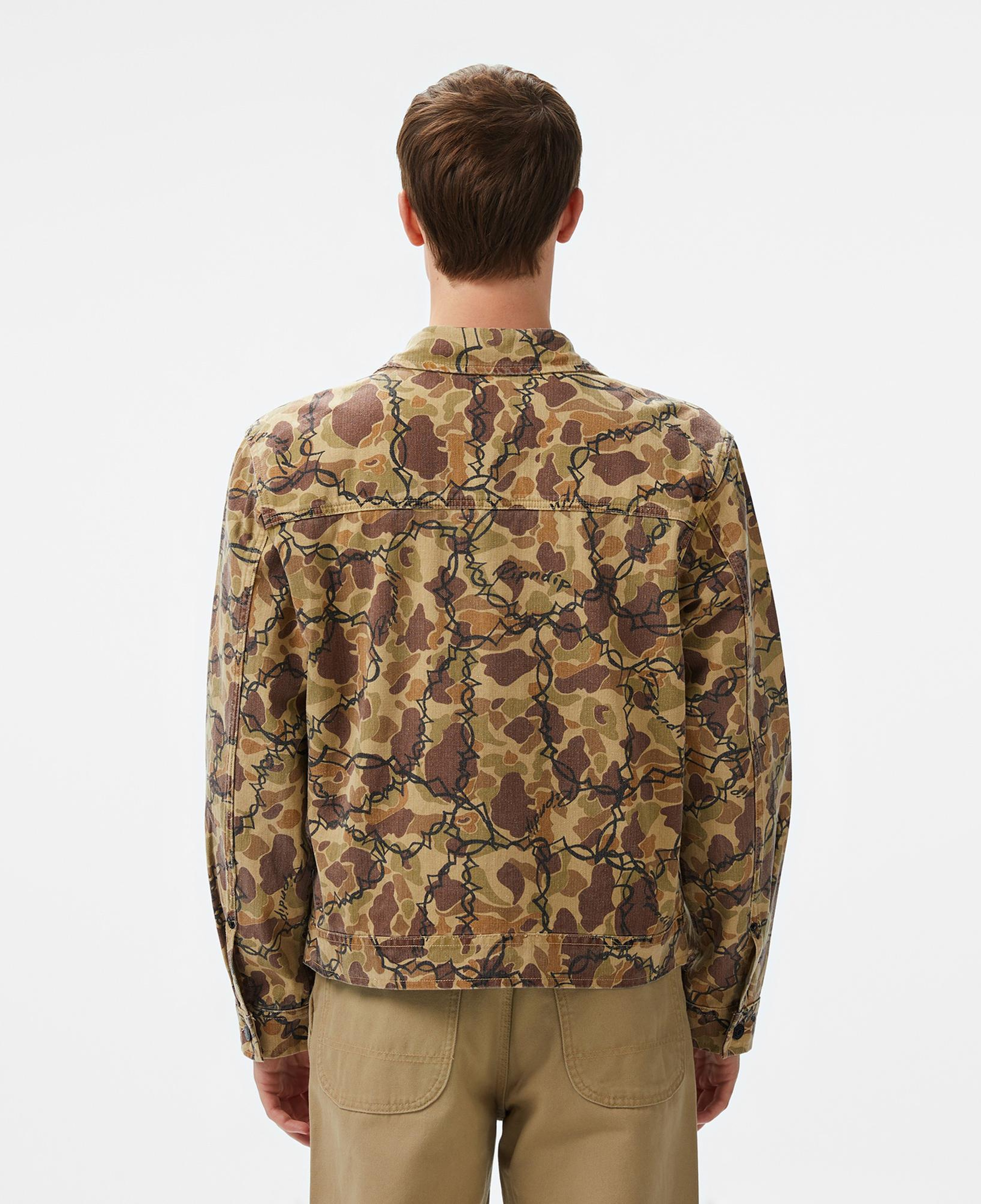 Ripndip Wired Button Up Erkek Kahverengi Ceket