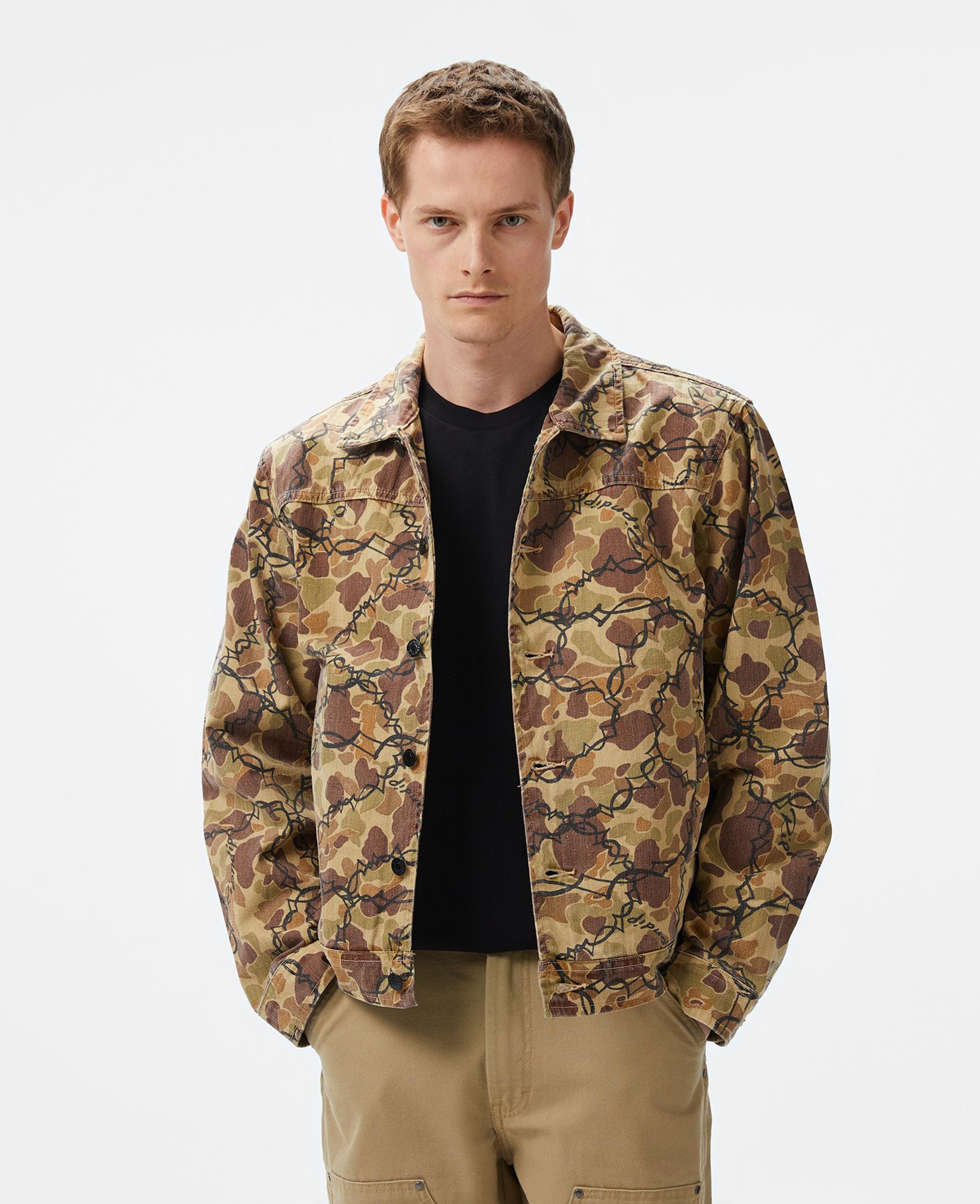 Ripndip Wired Button Up Erkek Kahverengi Ceket