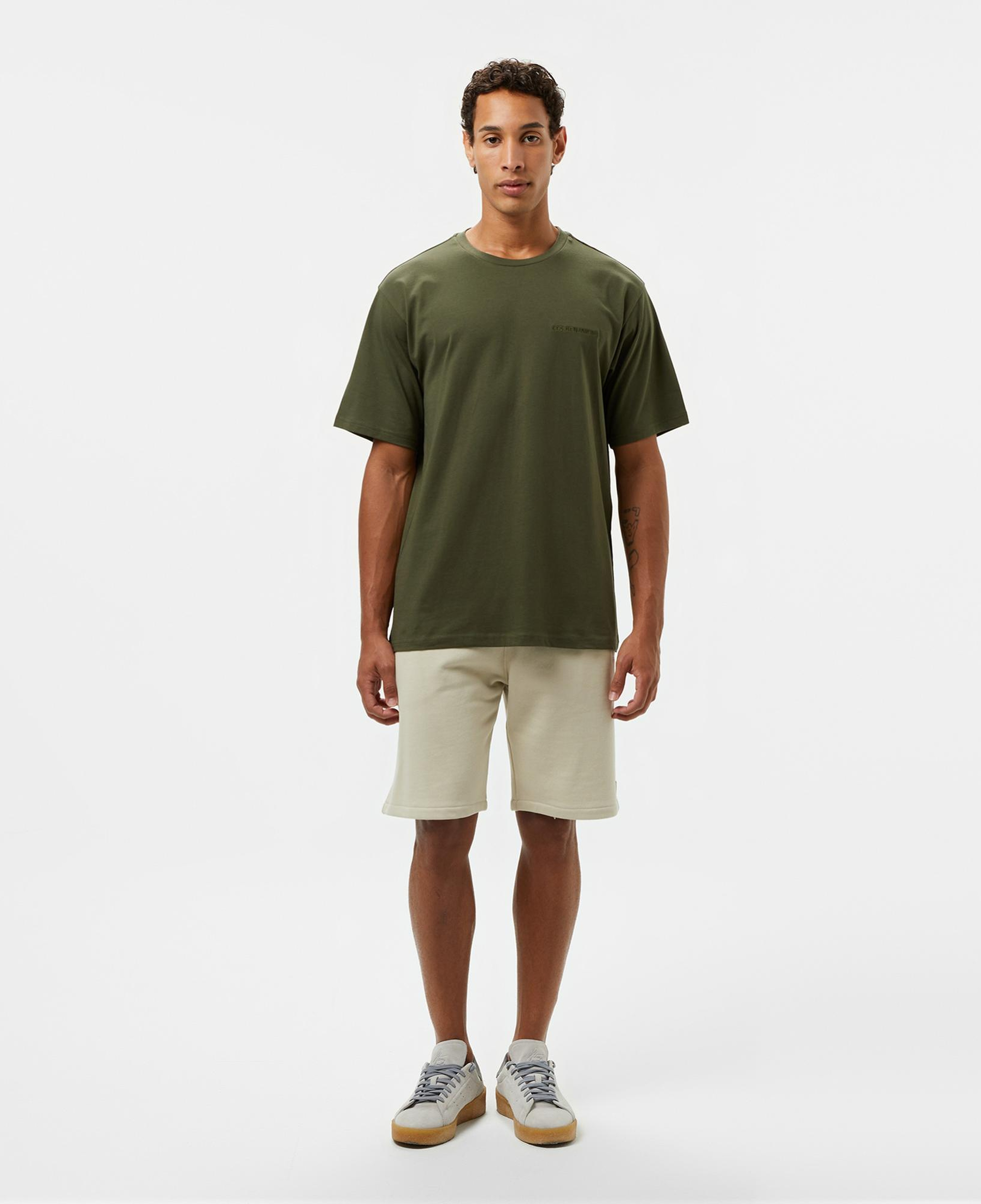 Les Benjamins Essentials Erkek Haki T-Shirt