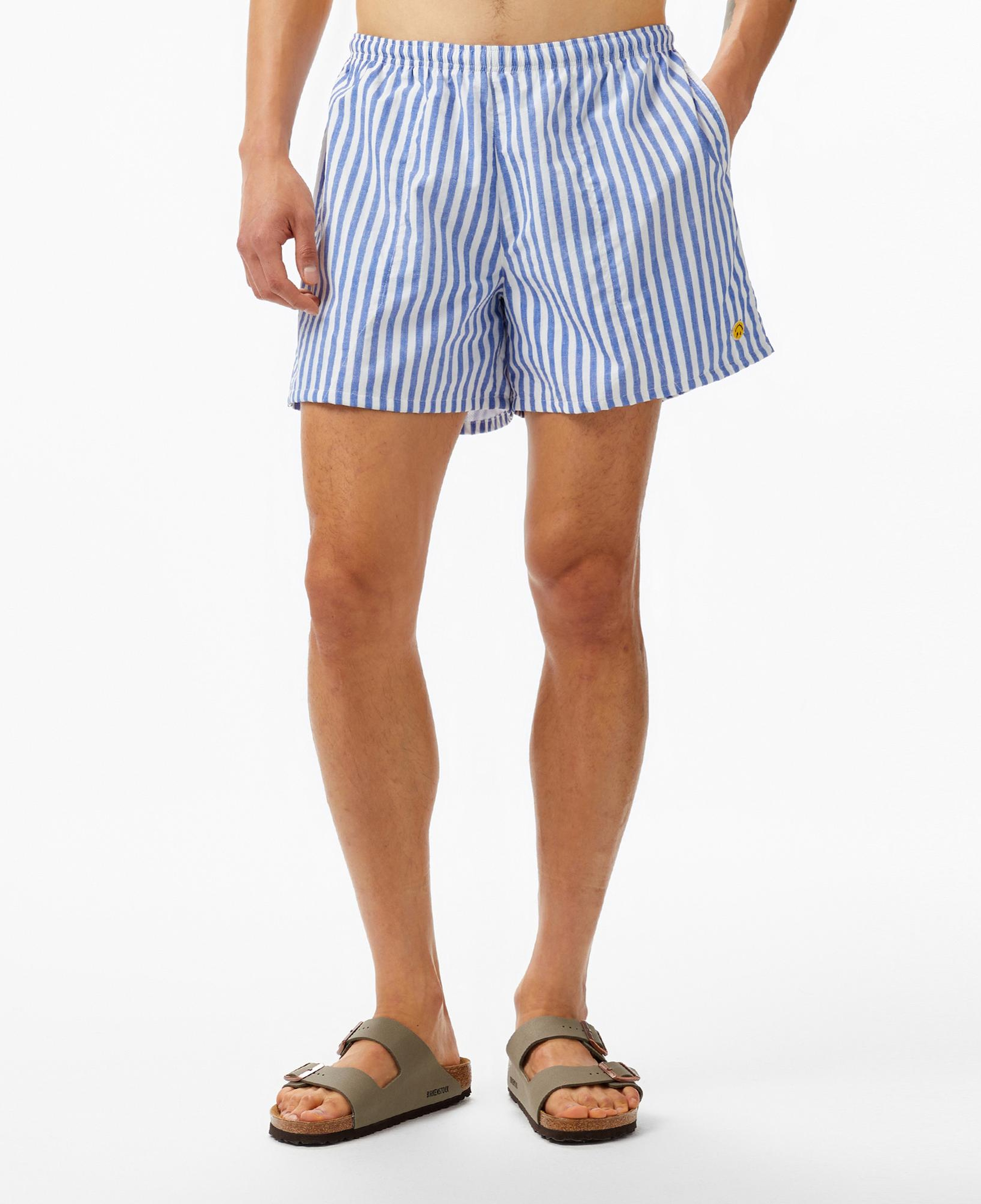 The Market Smiley Classic Erkek Mavi Mayo