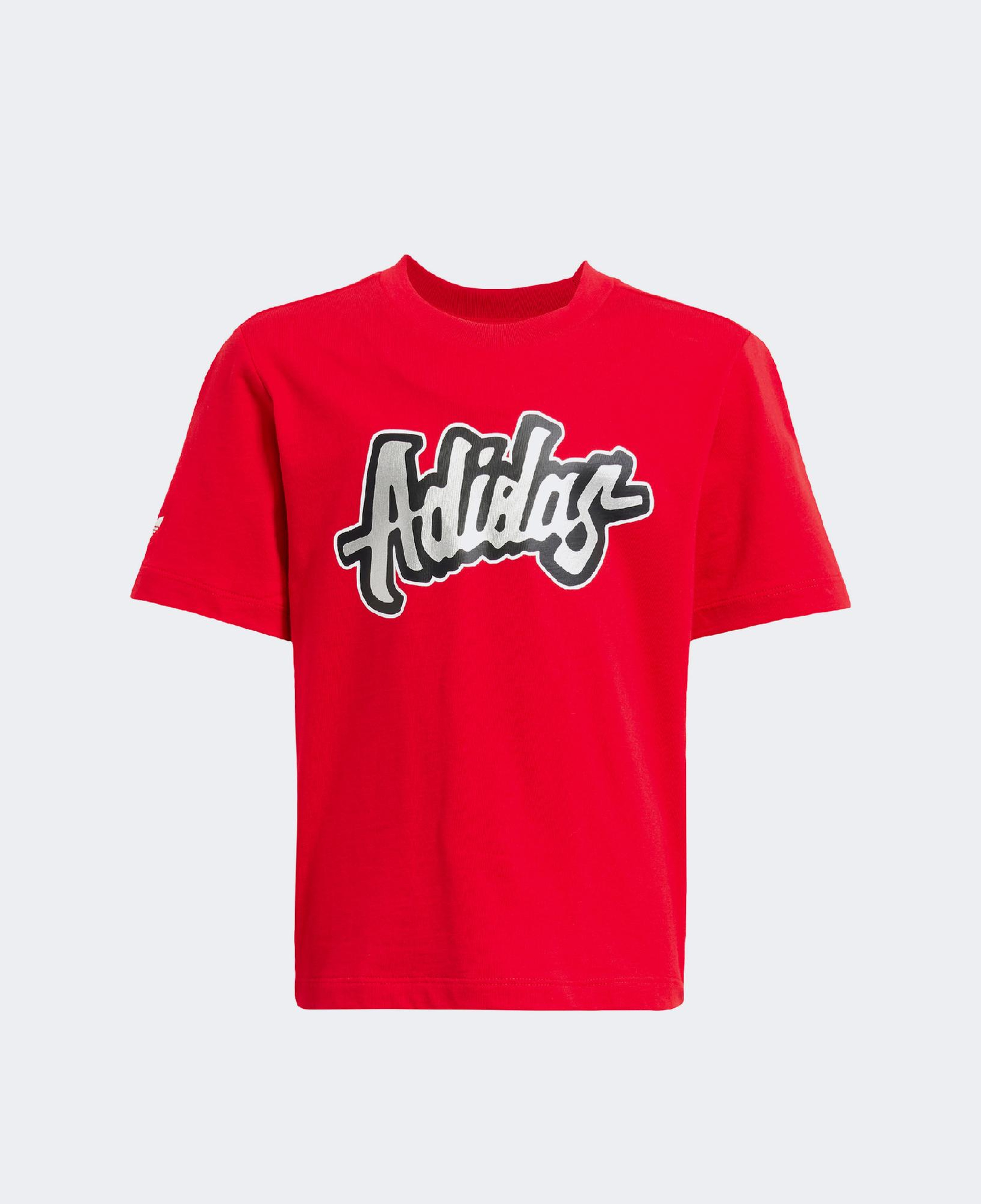 adidas Short Set Çocuk Kırmızı Şort Takımı