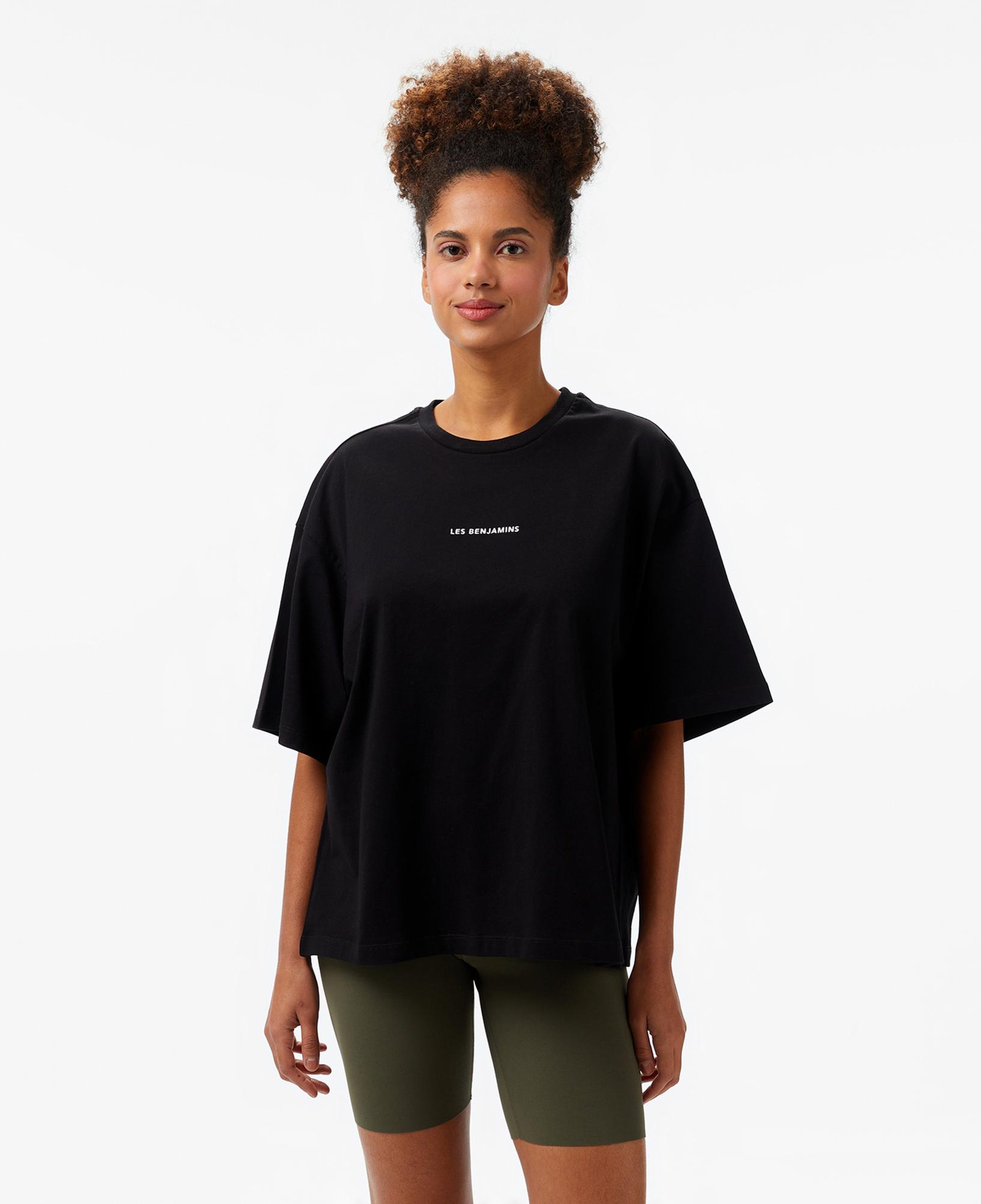 Les Benjamins Essentials Kadın Siyah T-Shirt