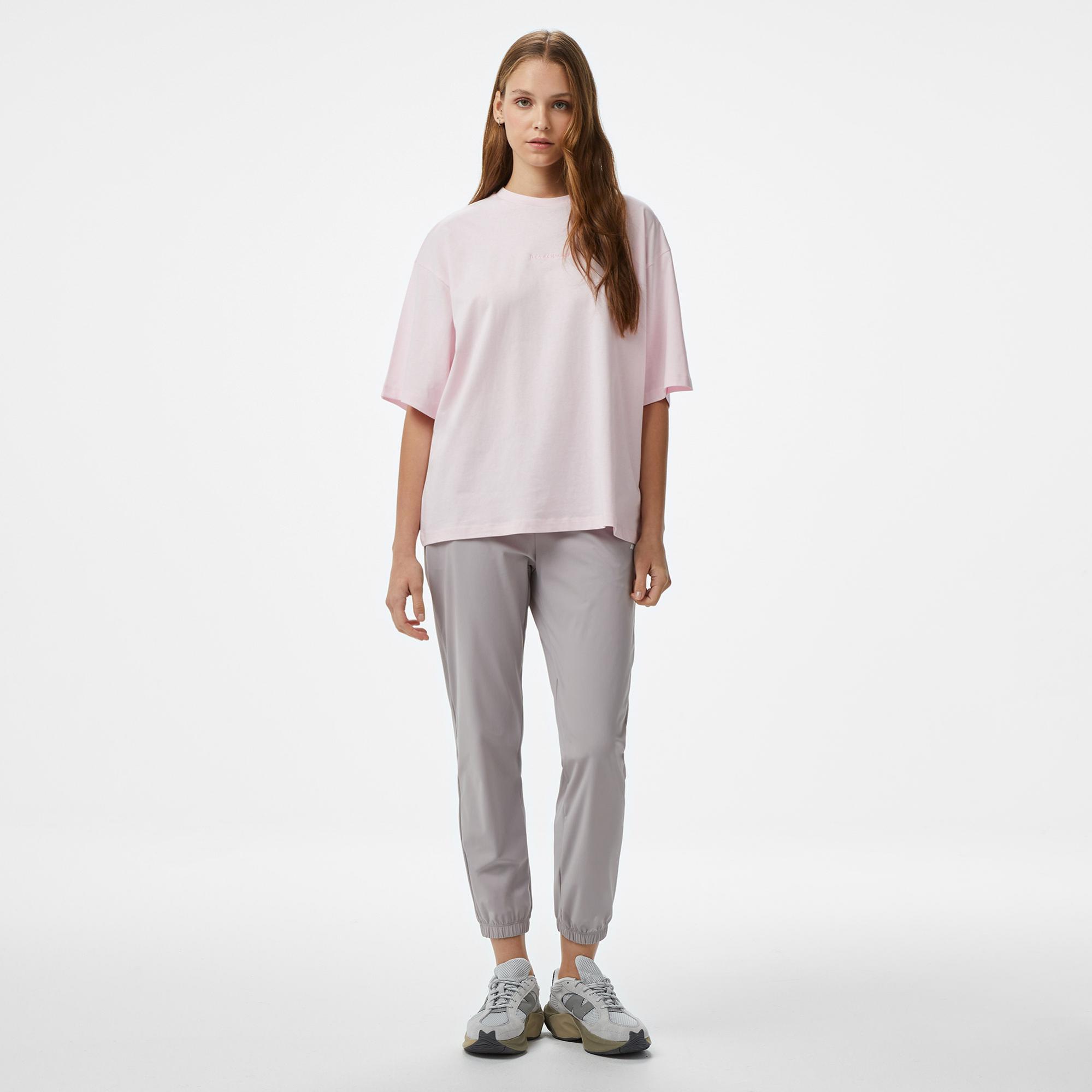 Les Benjamins Essentials Kadın Pembe T-Shirt