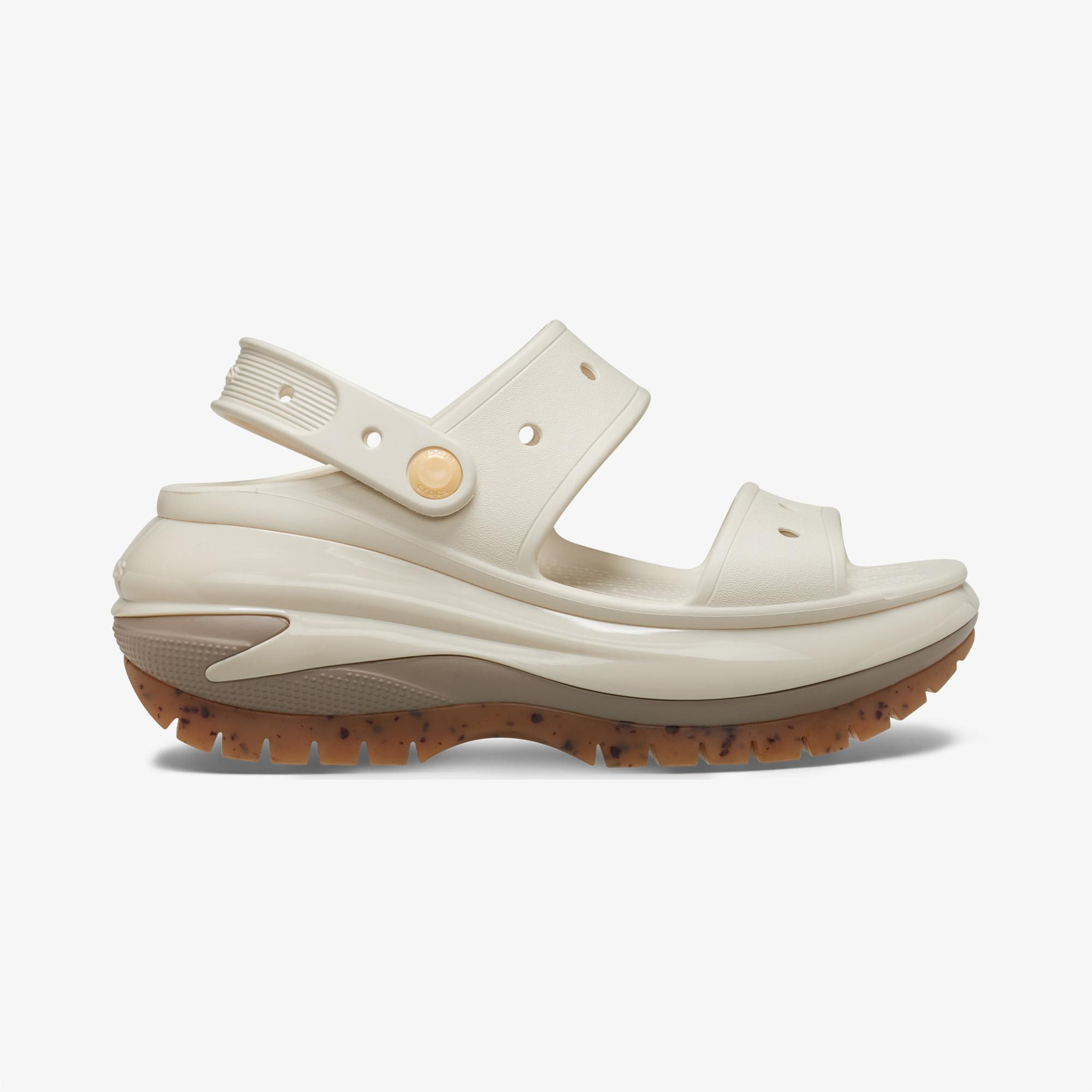 Crocs Mega Crush Kadın Bej Sandalet