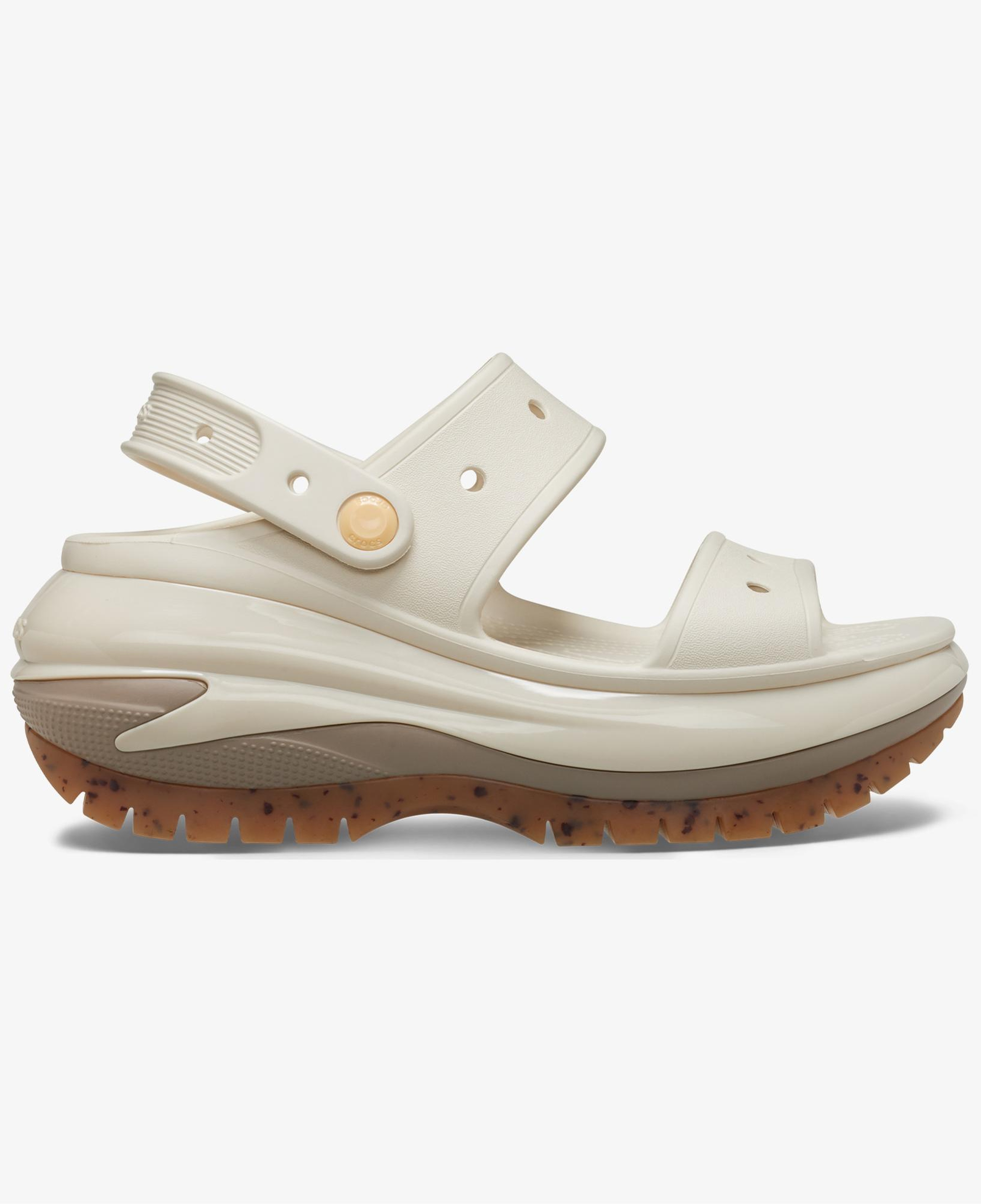 Crocs Mega Crush Kadın Bej Sandalet