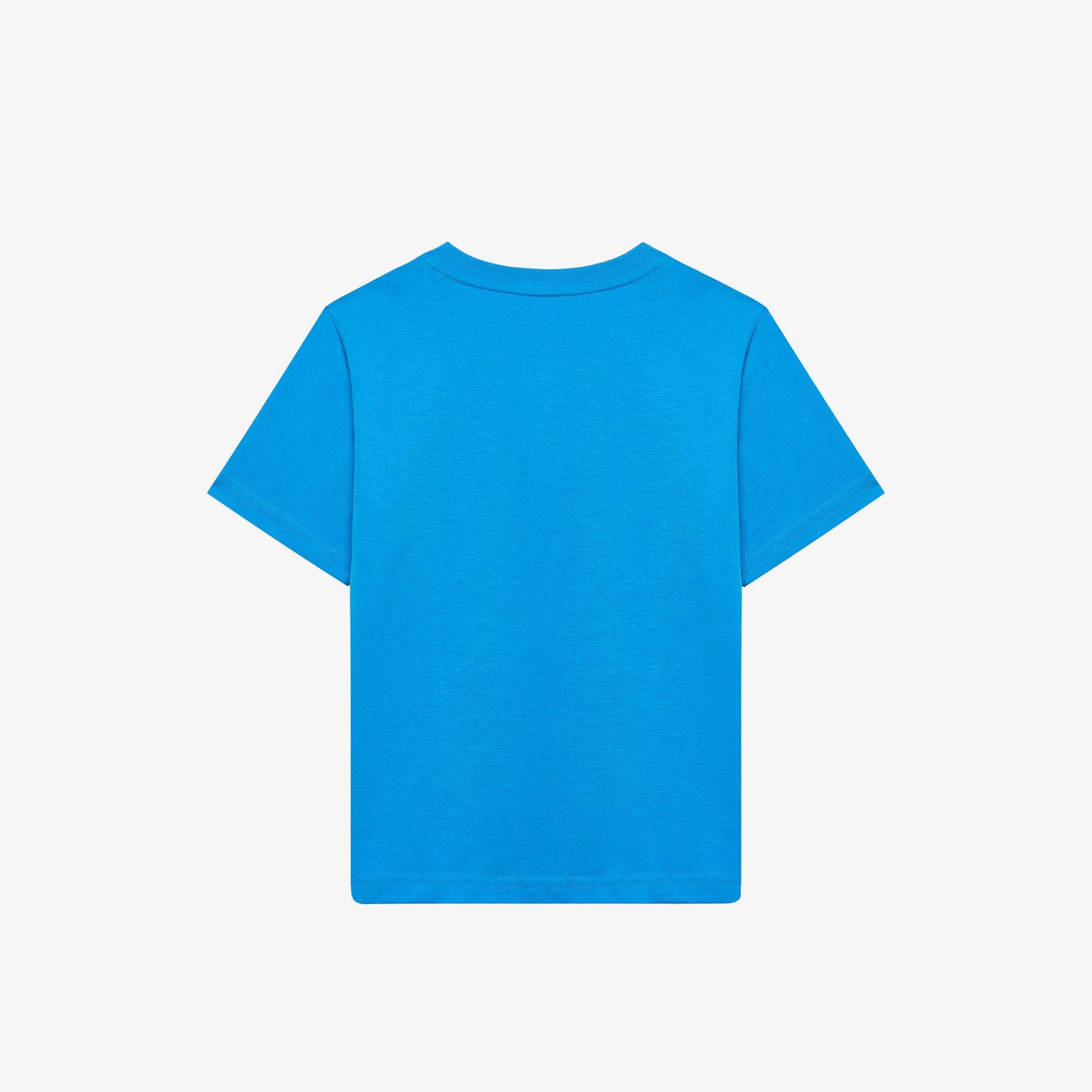 Skechers Graphic Çocuk Mavi T-Shirt