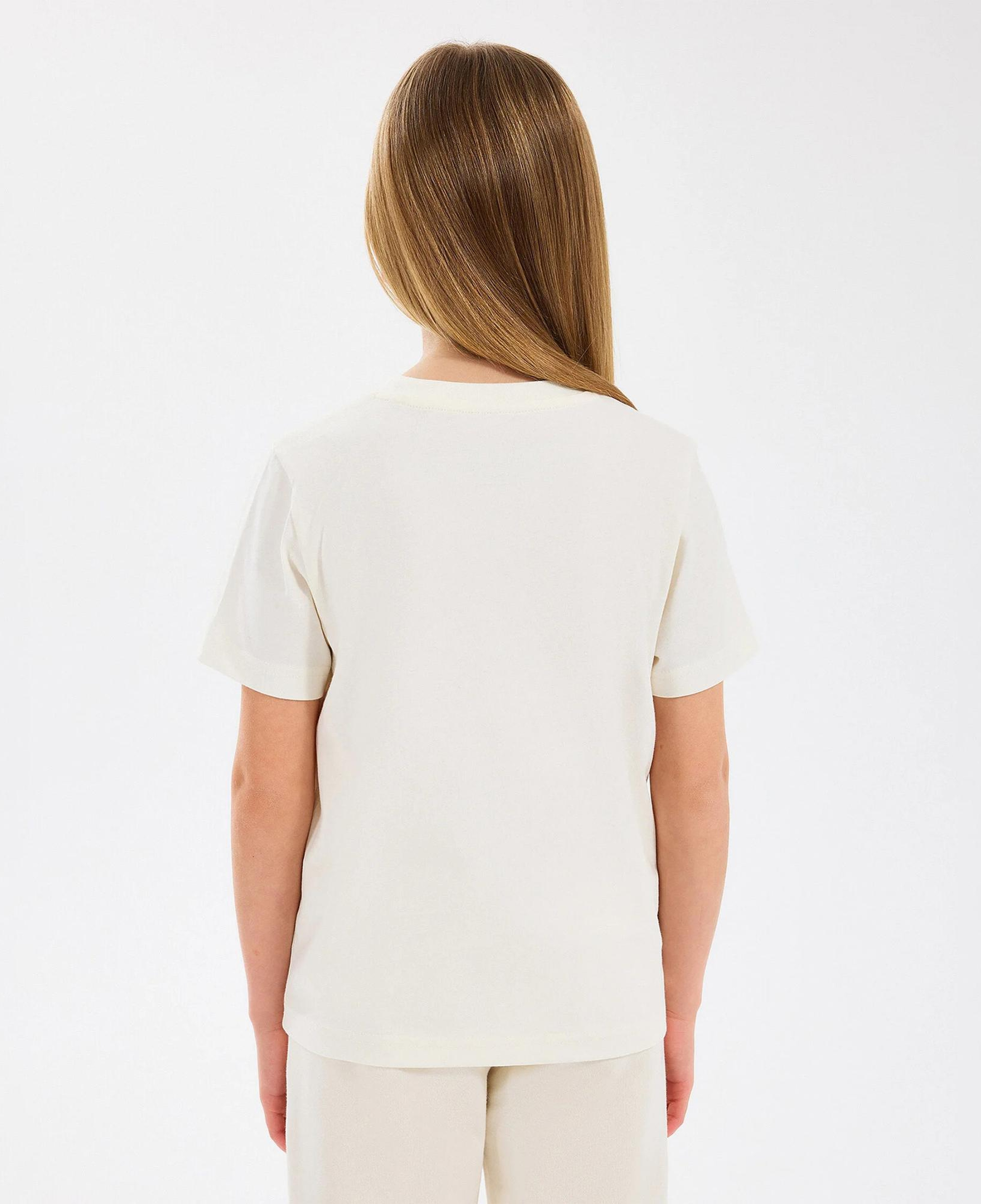 Skechers Regular Fit Baskılı Çocuk Beyaz T-Shirt