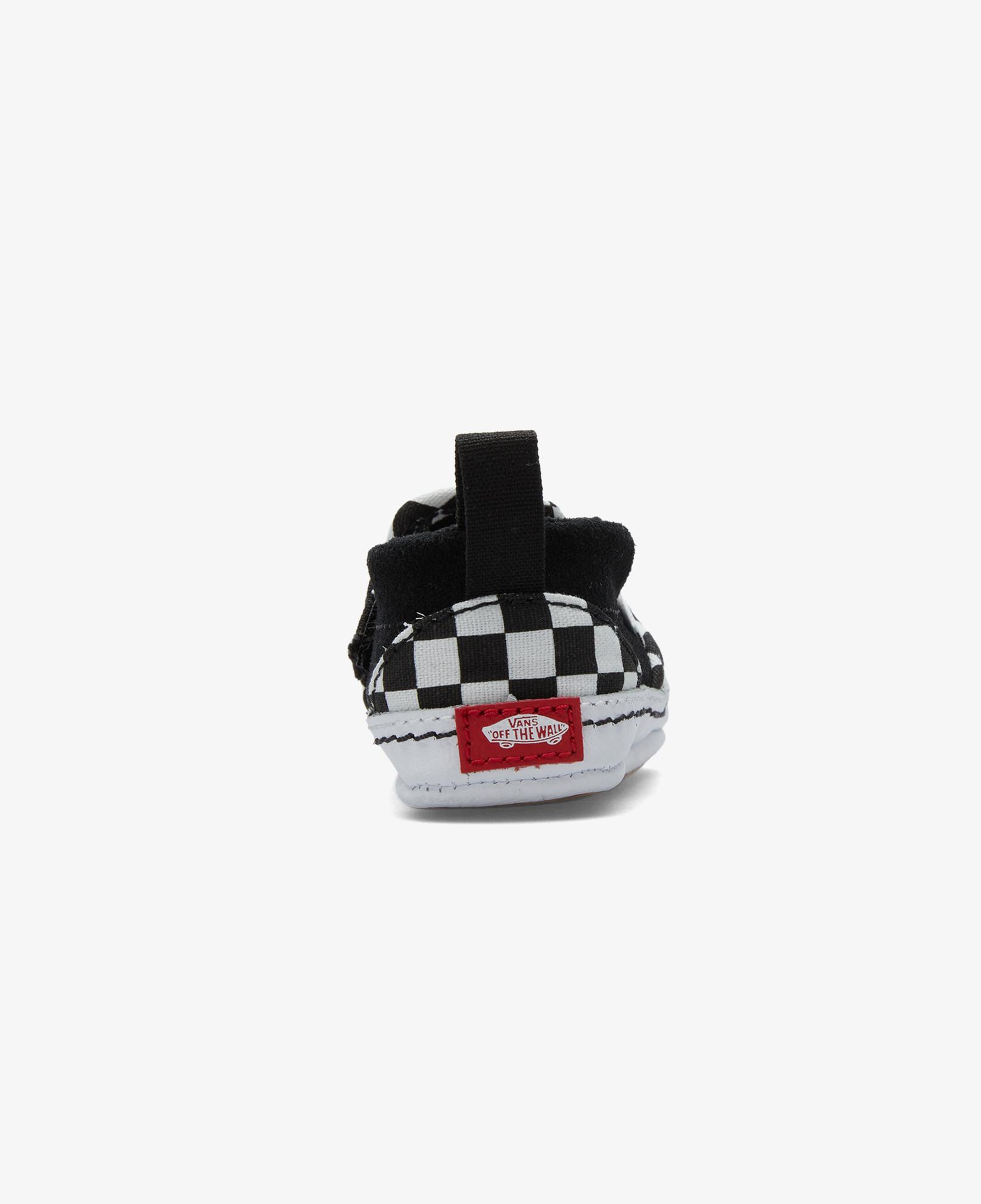 Vans Slip On V-Crib Checkered Bebek Beyaz Spor Ayakkabı