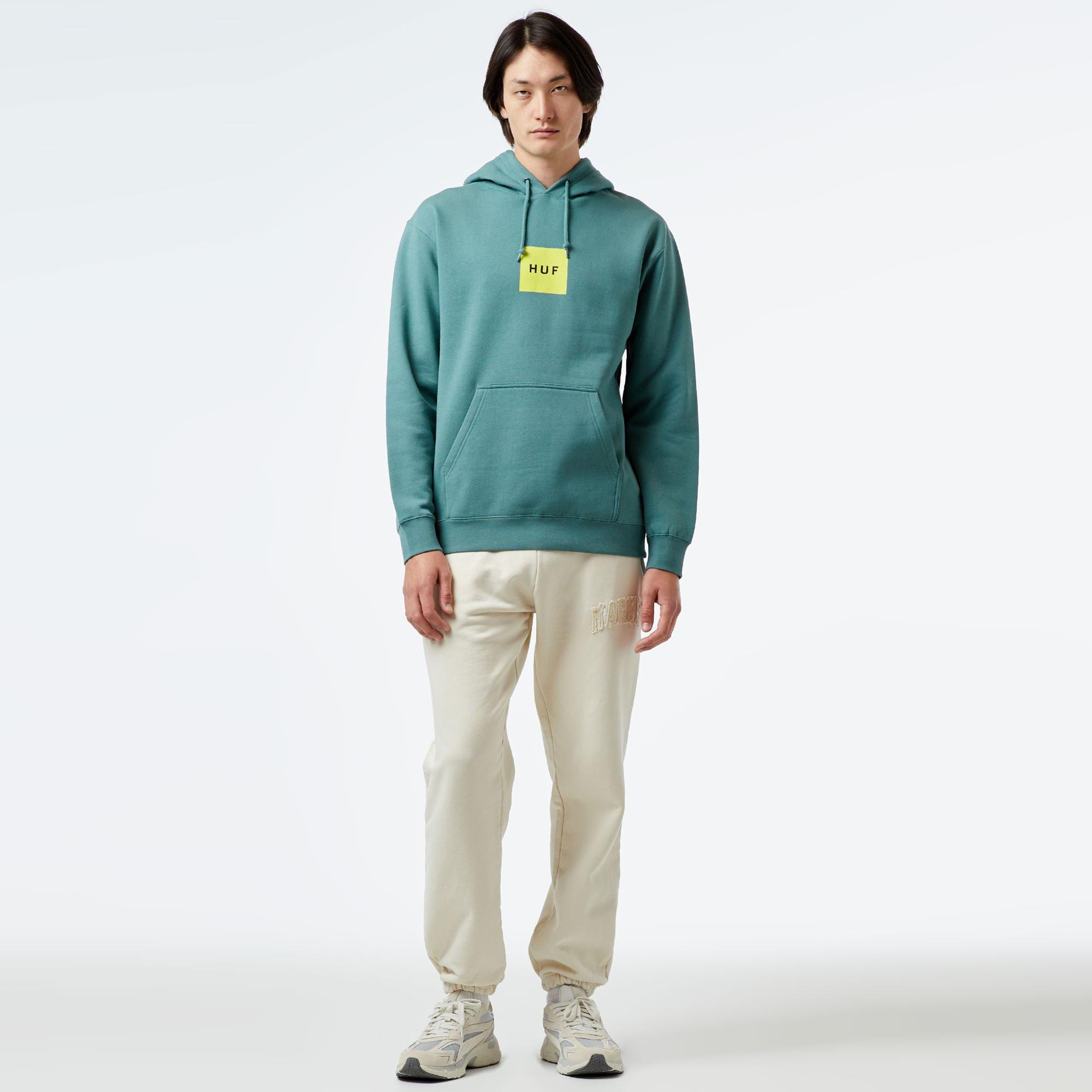 HUF Set Box P/O Erkek Yeşil Hoodie