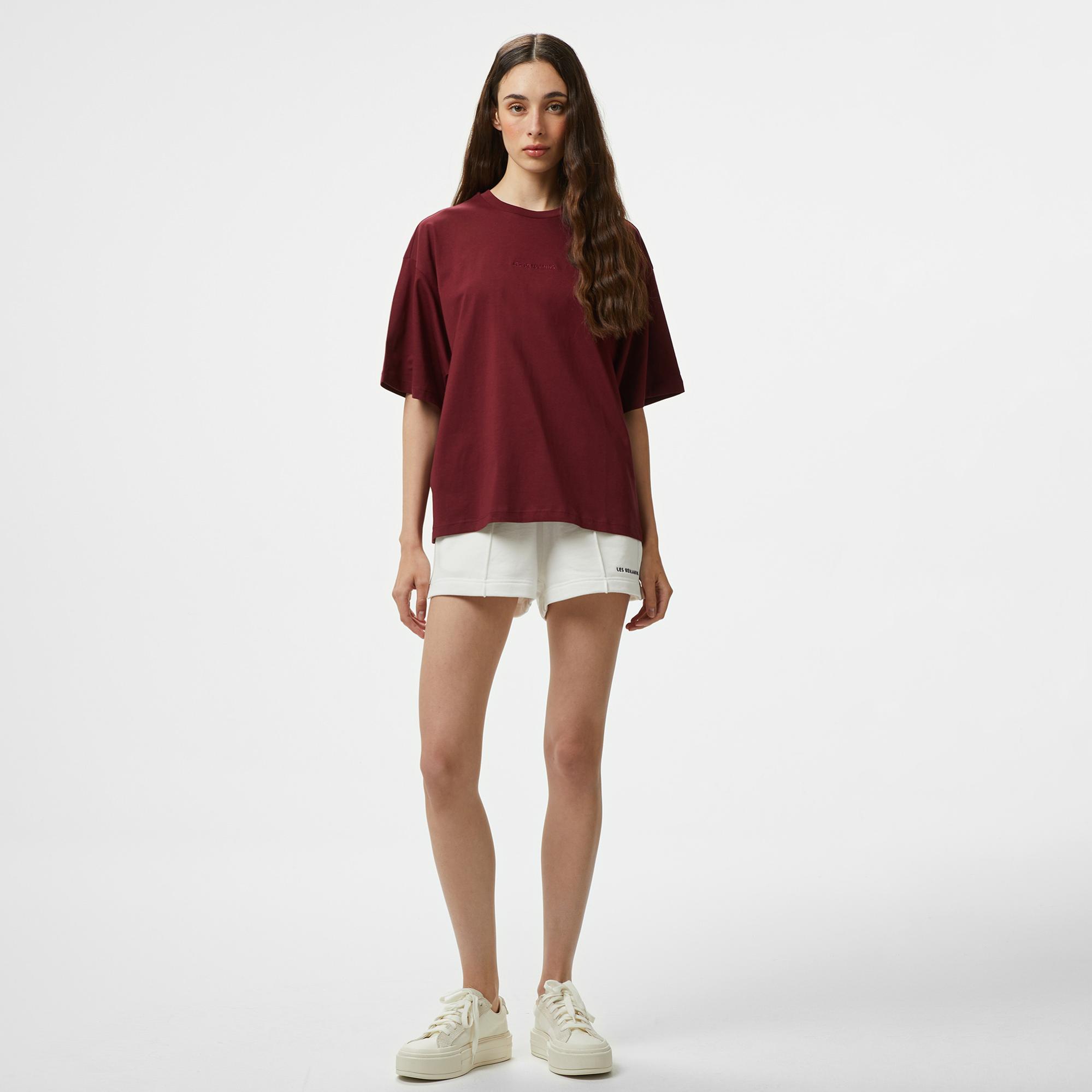 Les Benjamins Essentials Kadın Beyaz Şort