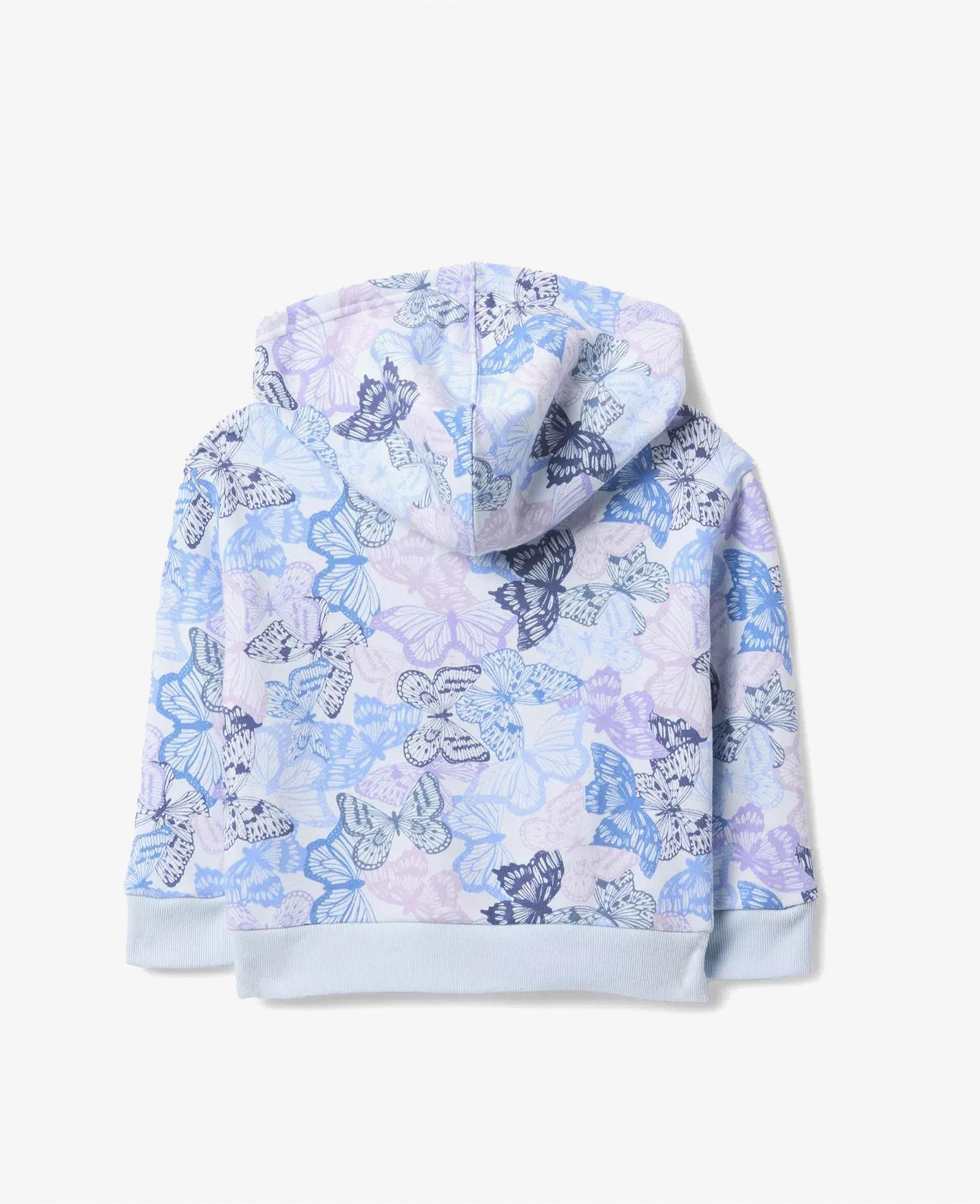 Gap Logo Fermuarlı Çocuk Gri Sweatshirt