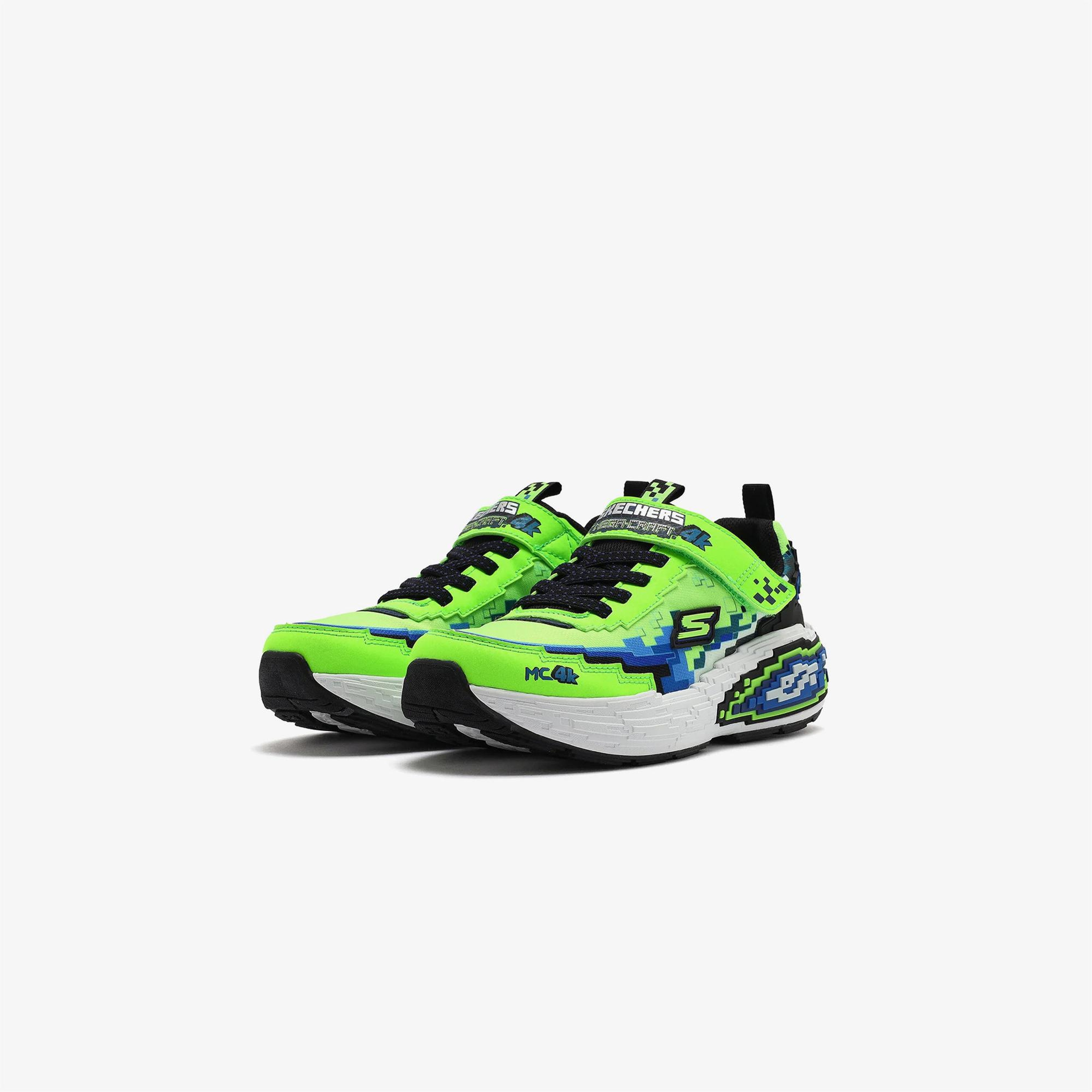 Skechers Mega-Craft 4K Çocuk Yeşil Spor Ayakkabı