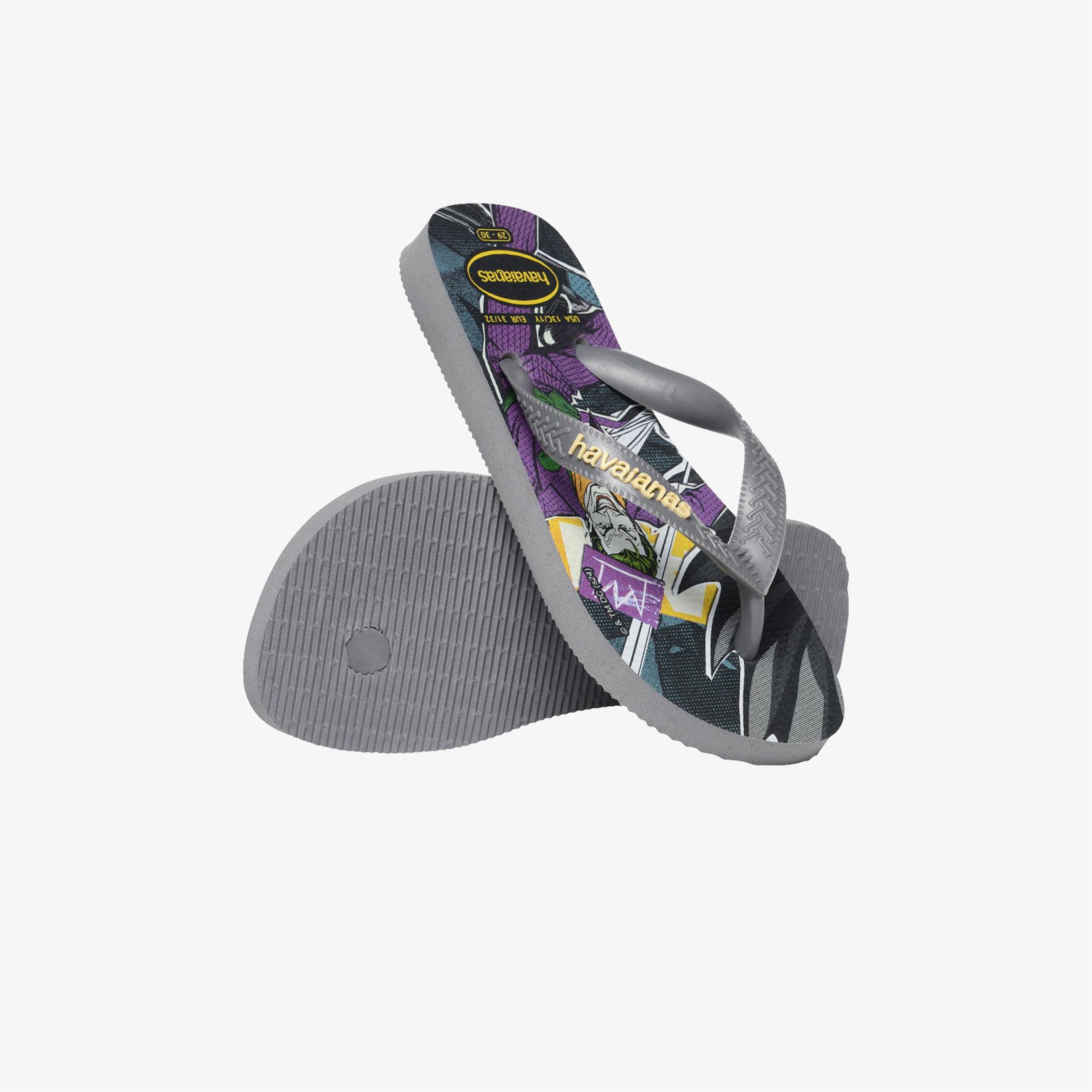 Havaianas DC Heroes:Batman Top Çocuk Gri Terlik