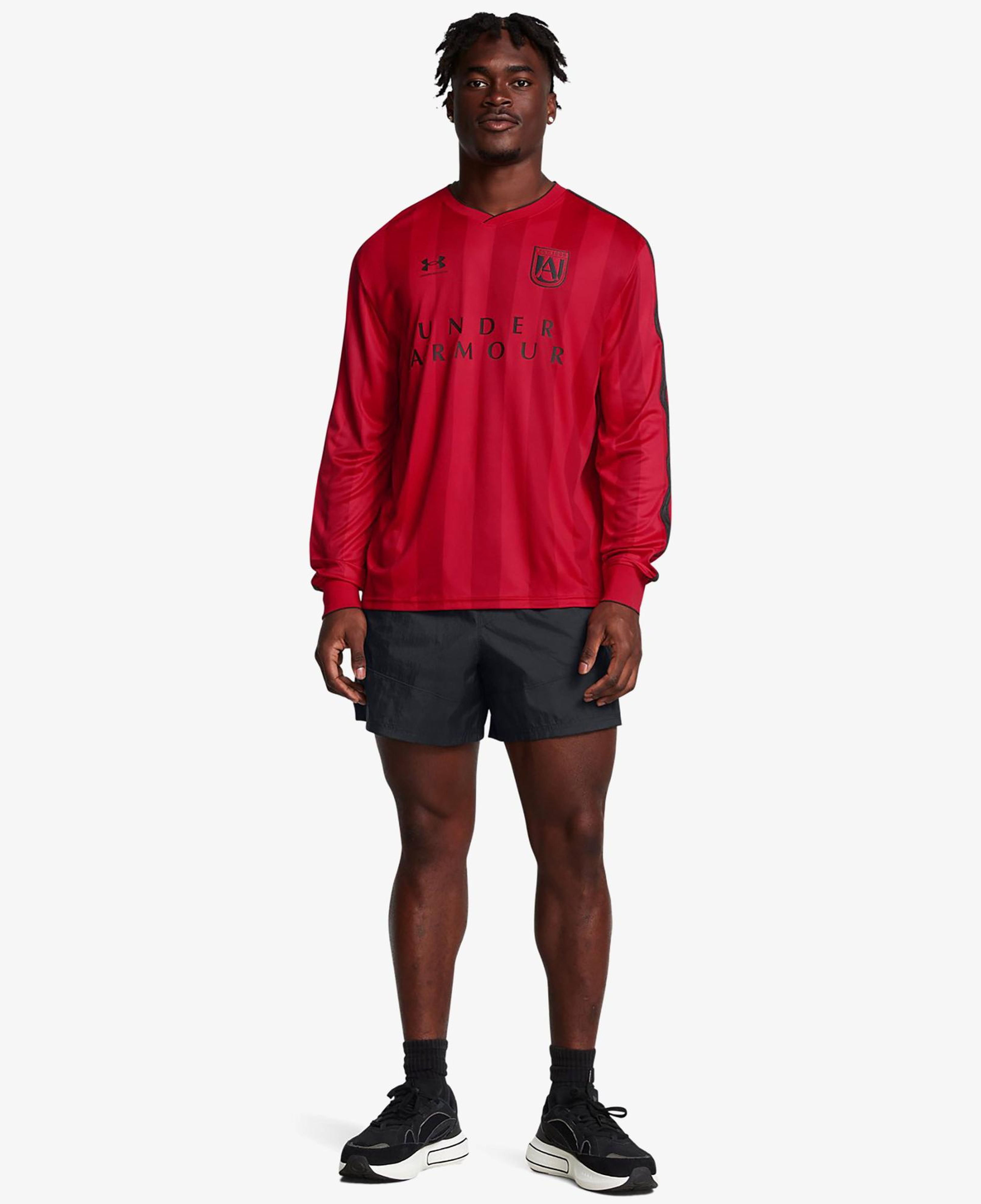 Under Armour 96 Terrace Dokuma Erkek Siyah Şort