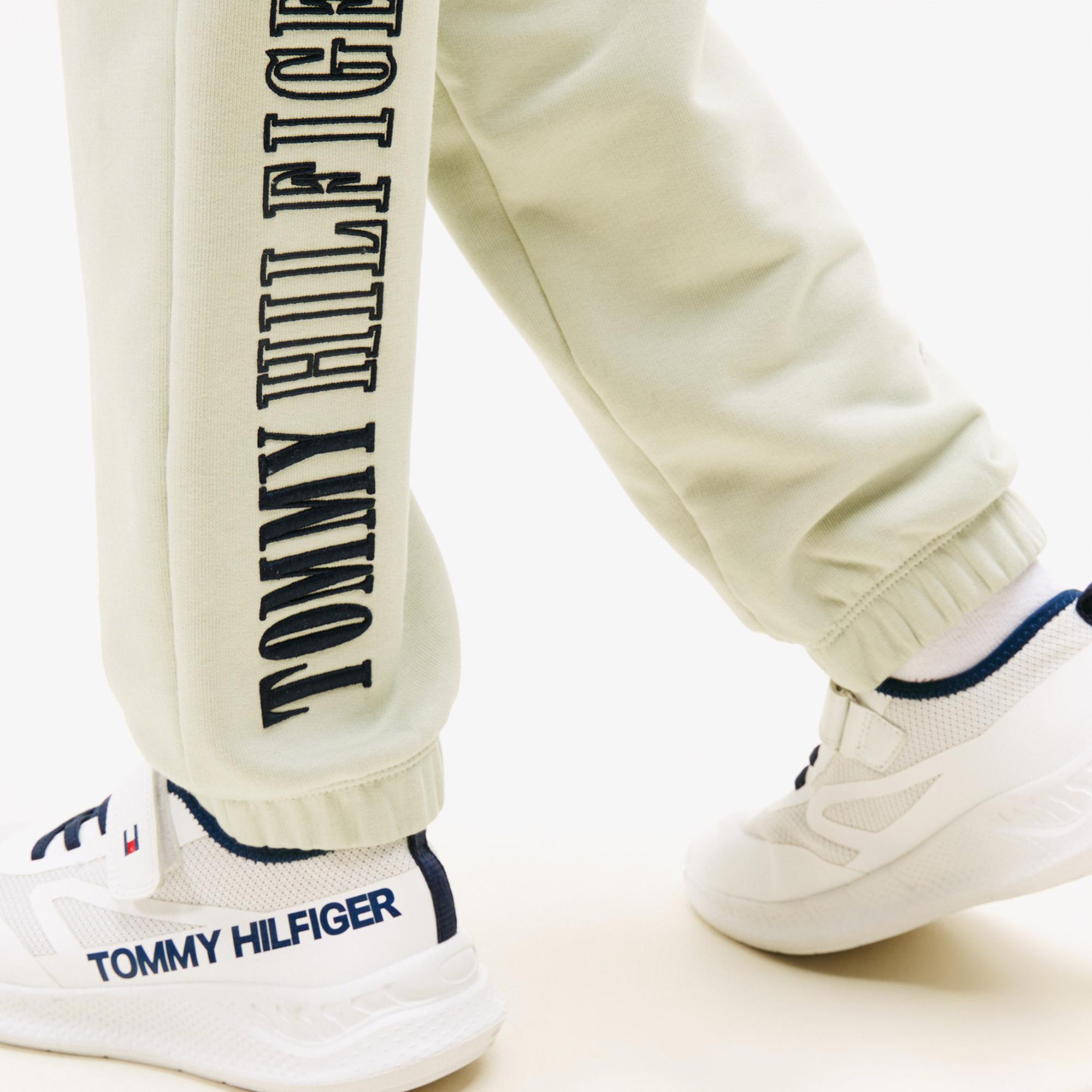 Tommy Hilfiger Varsity Graphic Çocuk Yeşil Eşofman Altı