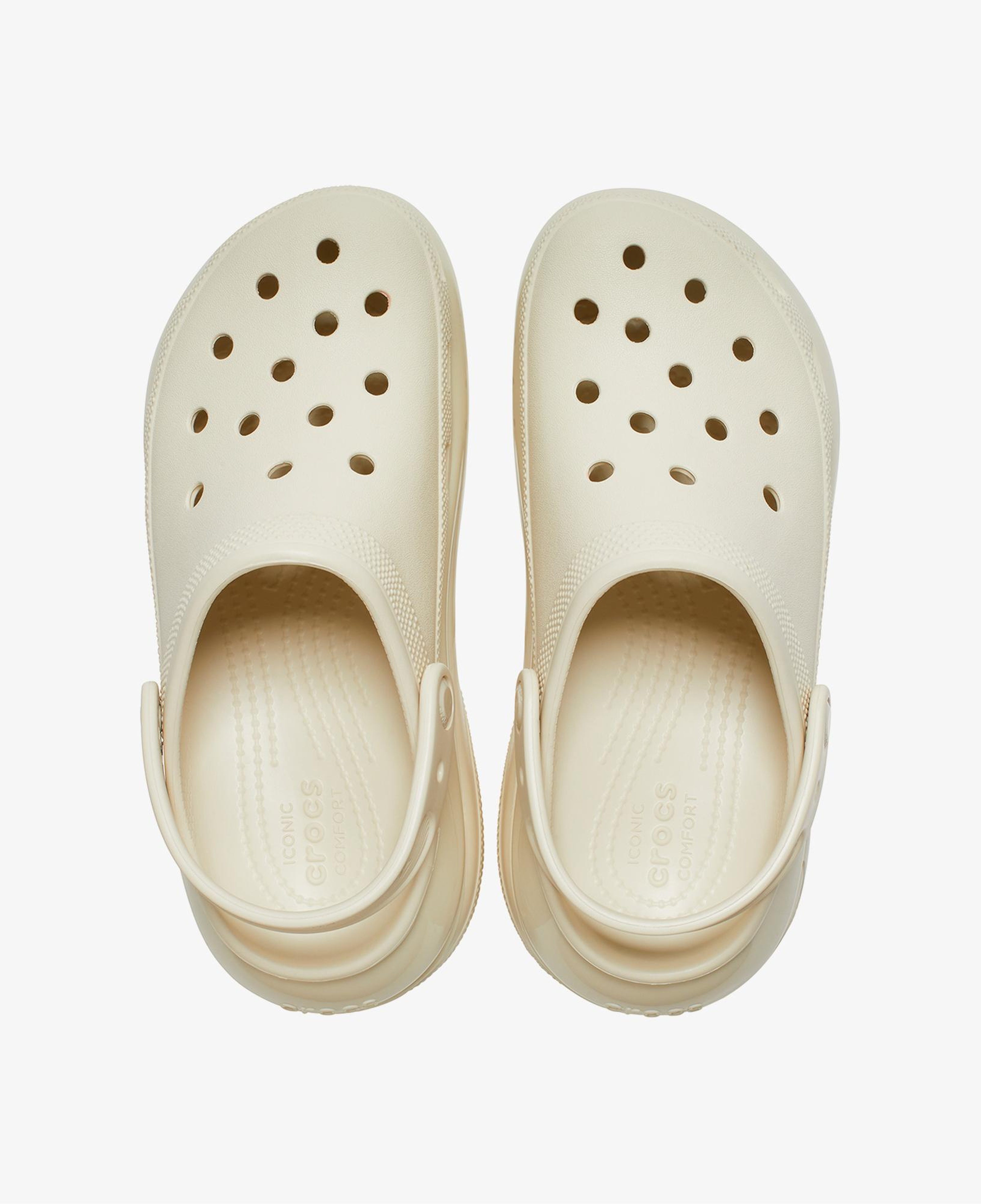 Crocs Classic Mega Crush Kadın Krem Terlik