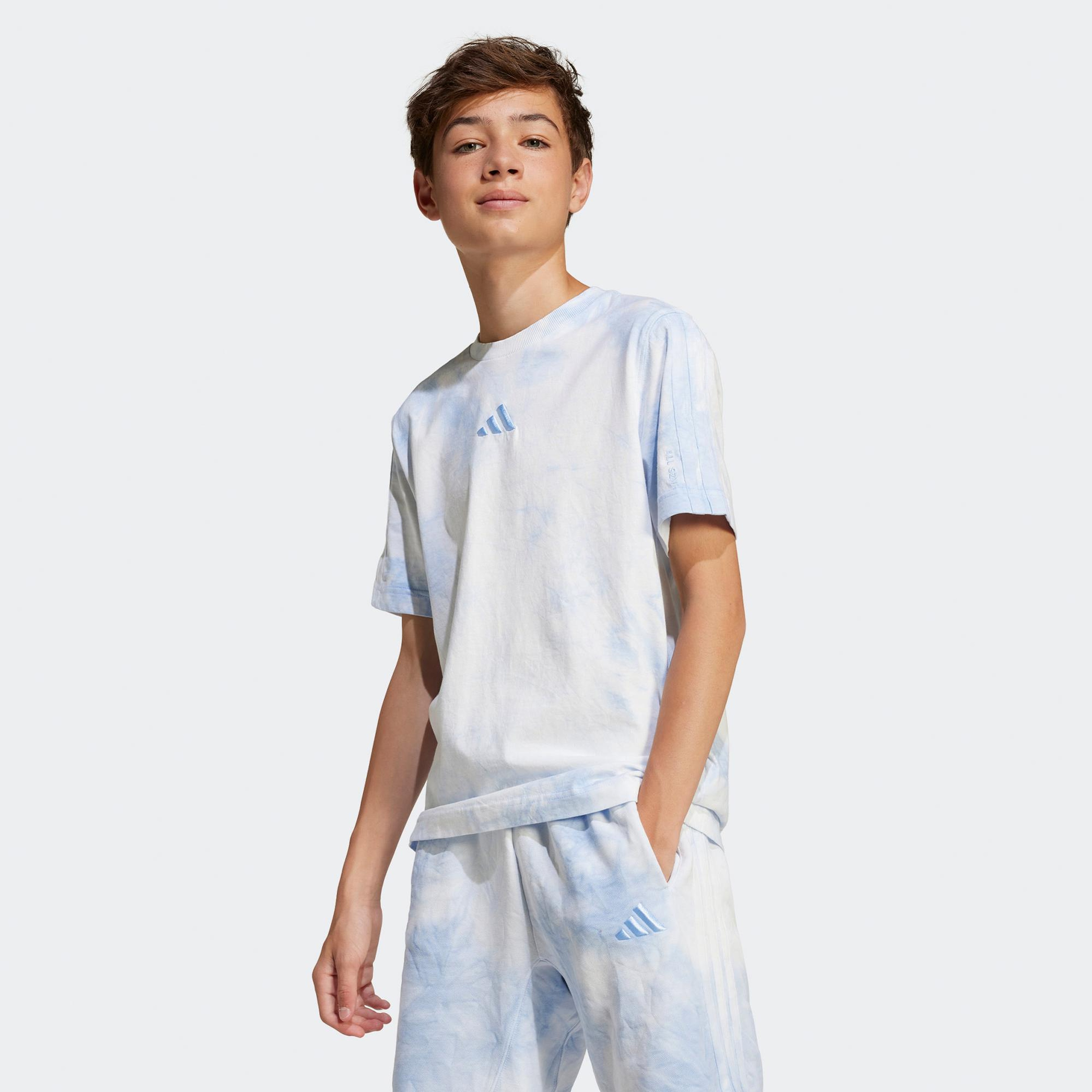 adidas Adicolor Çocuk Mavi Günlük T-Shirt