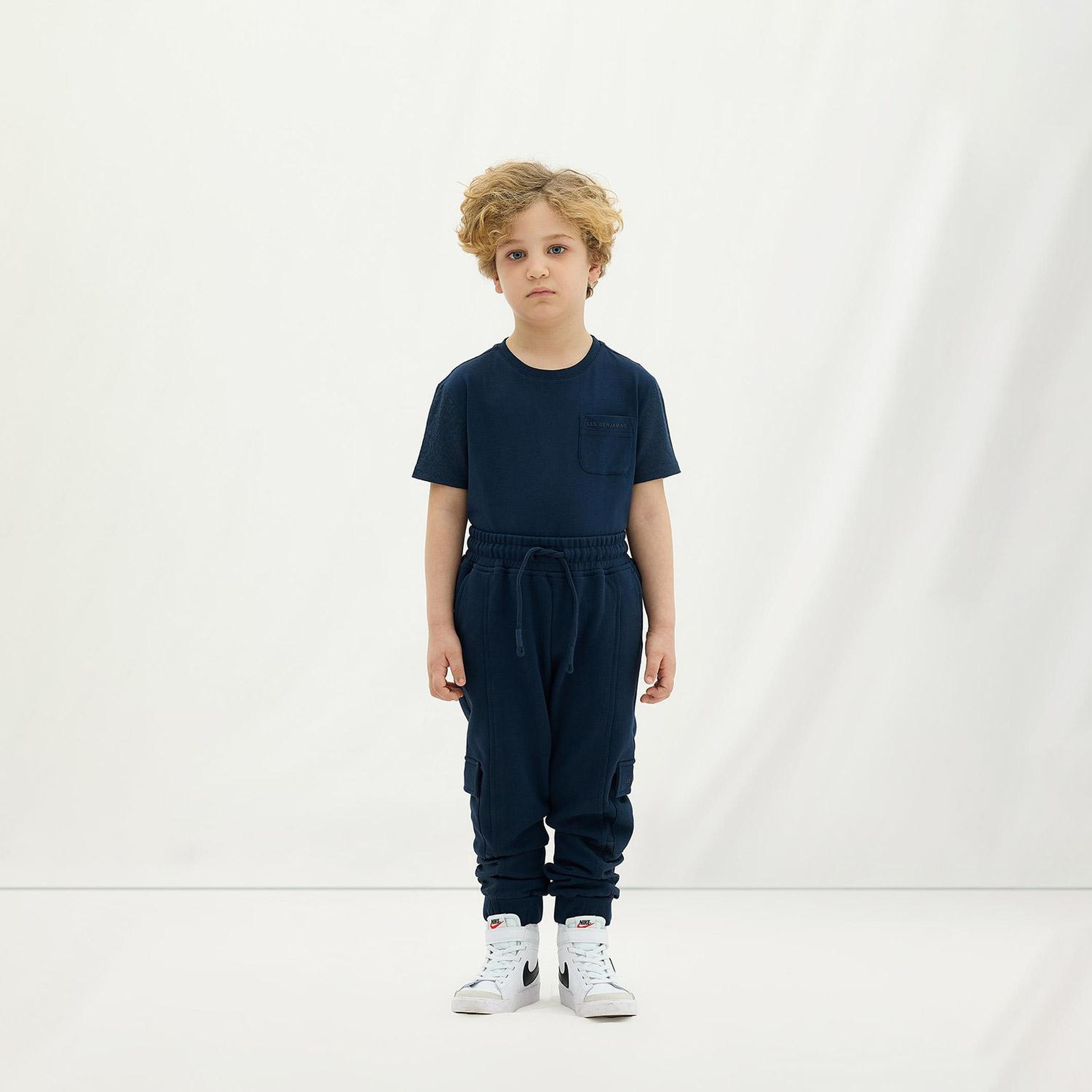 Les Benjamins 402 Çocuk Lacivert Eşofman Altı