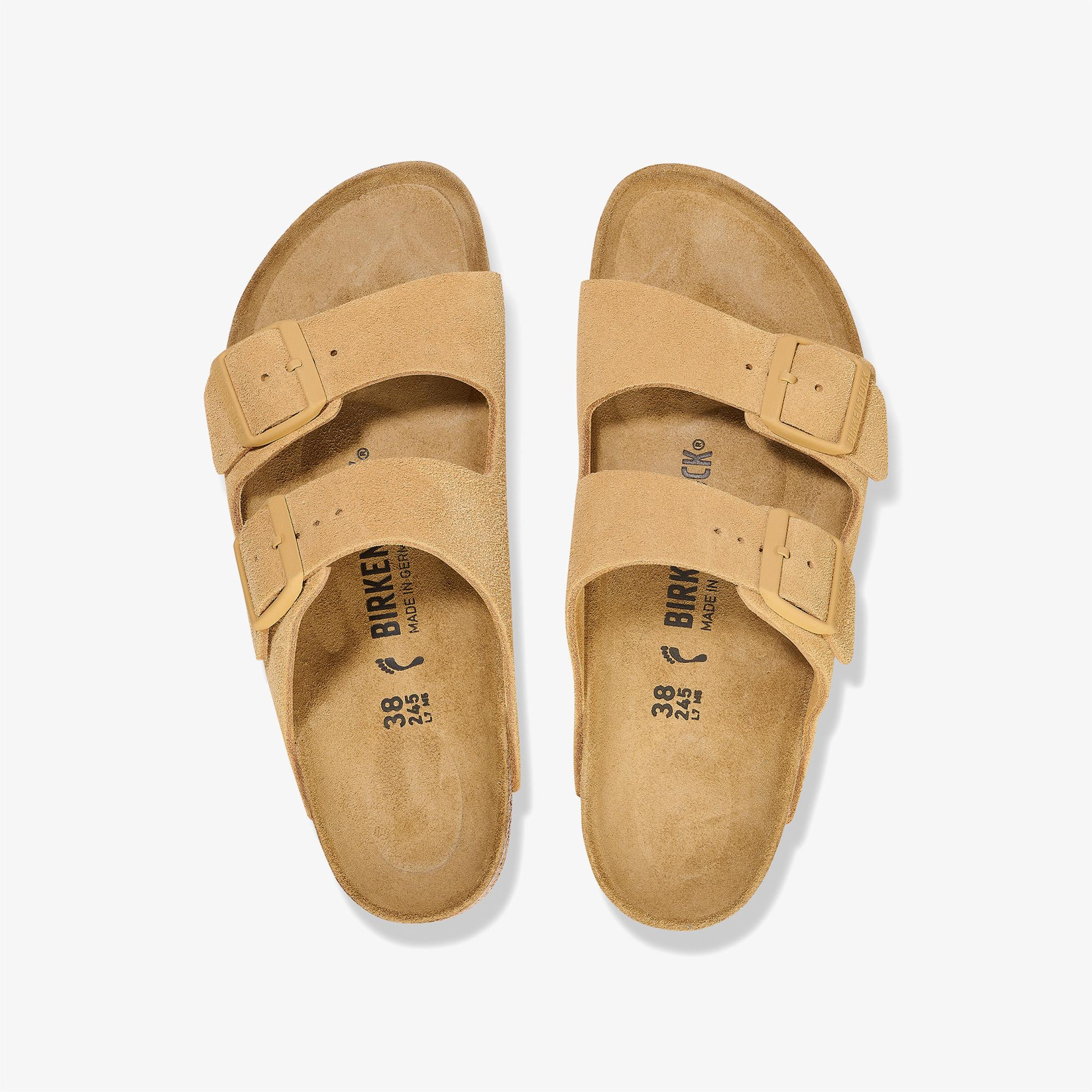 Birkenstock Arizona Vl Kadın Krem Terlik