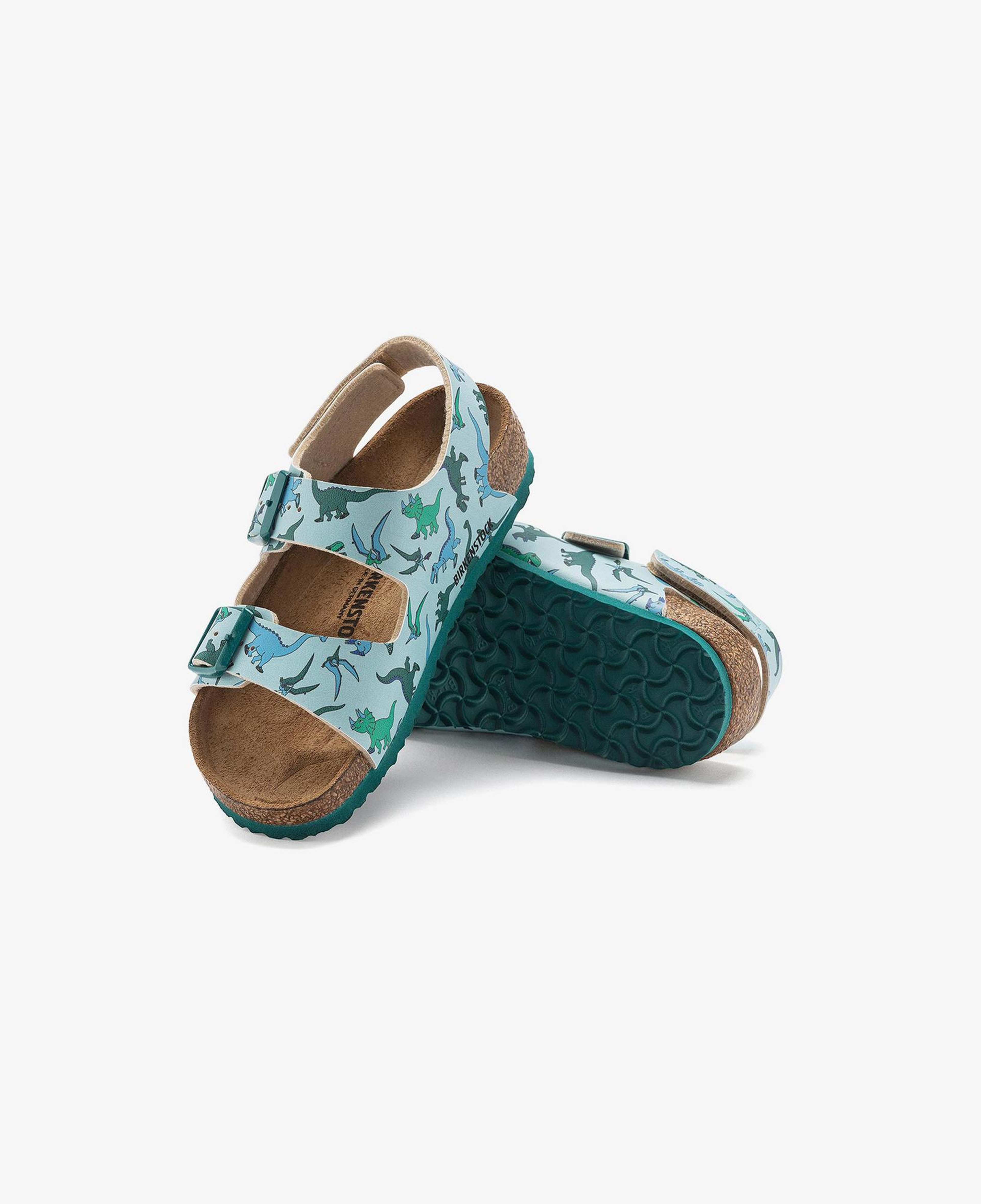Birkenstock Milano Bf Big Dino Bebek Mavi Sandalet